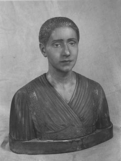 Henriette Volkmann, geb. Massmann, die Schwägerin des Künstlers