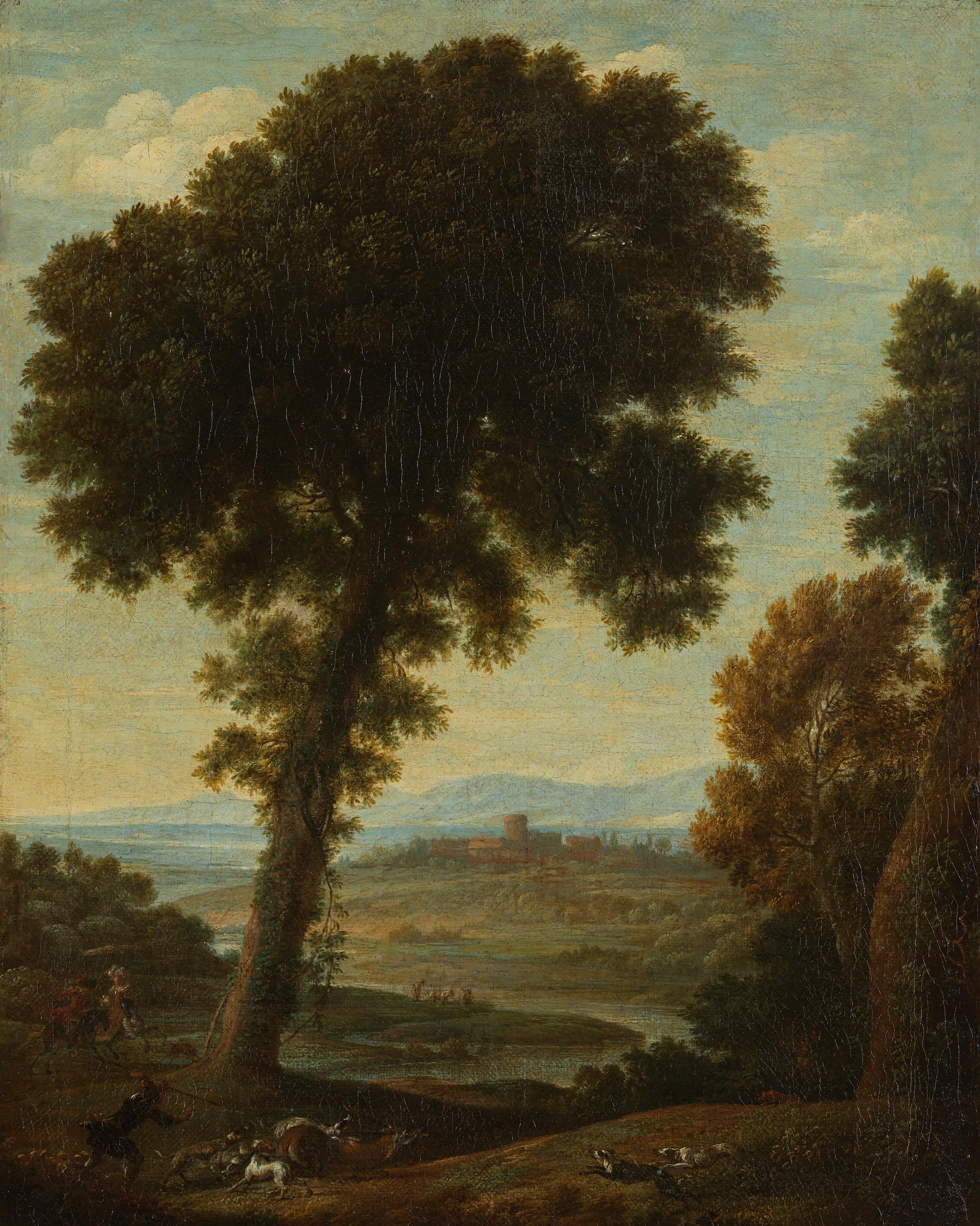 Landschaft italienischen Charakters