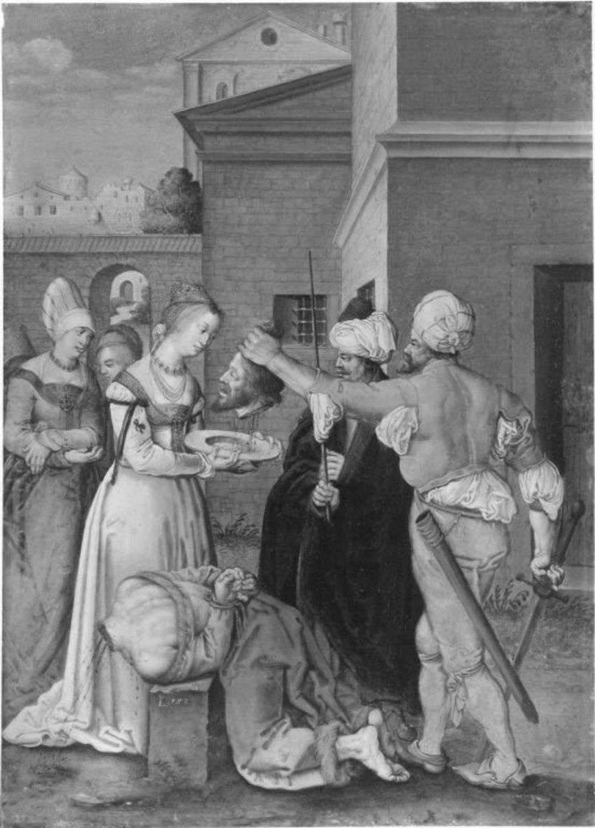 Enthauptung Johannes des Täufers (Kopie nach dem Holzschnitt B. 125)