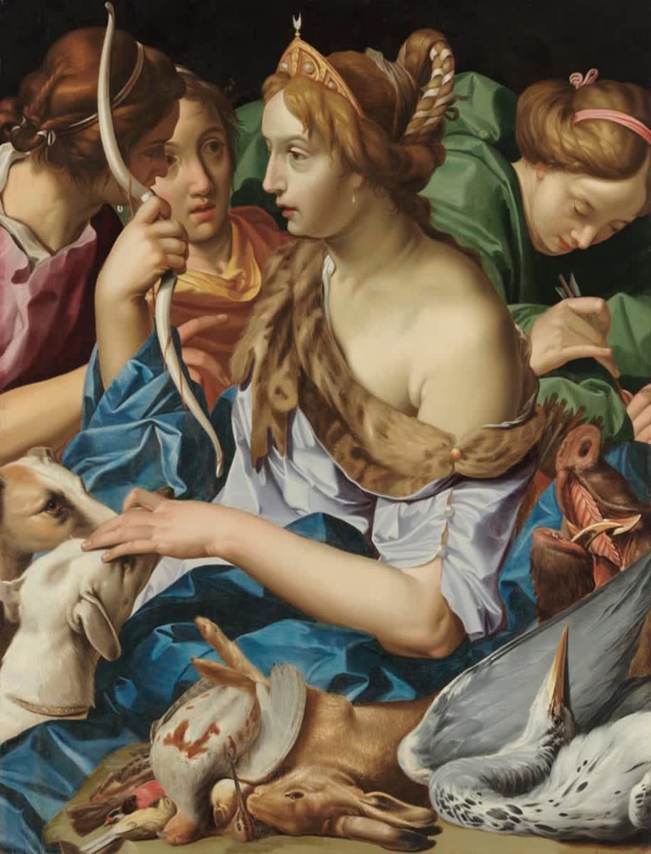 Diana mit ihren Nymphen