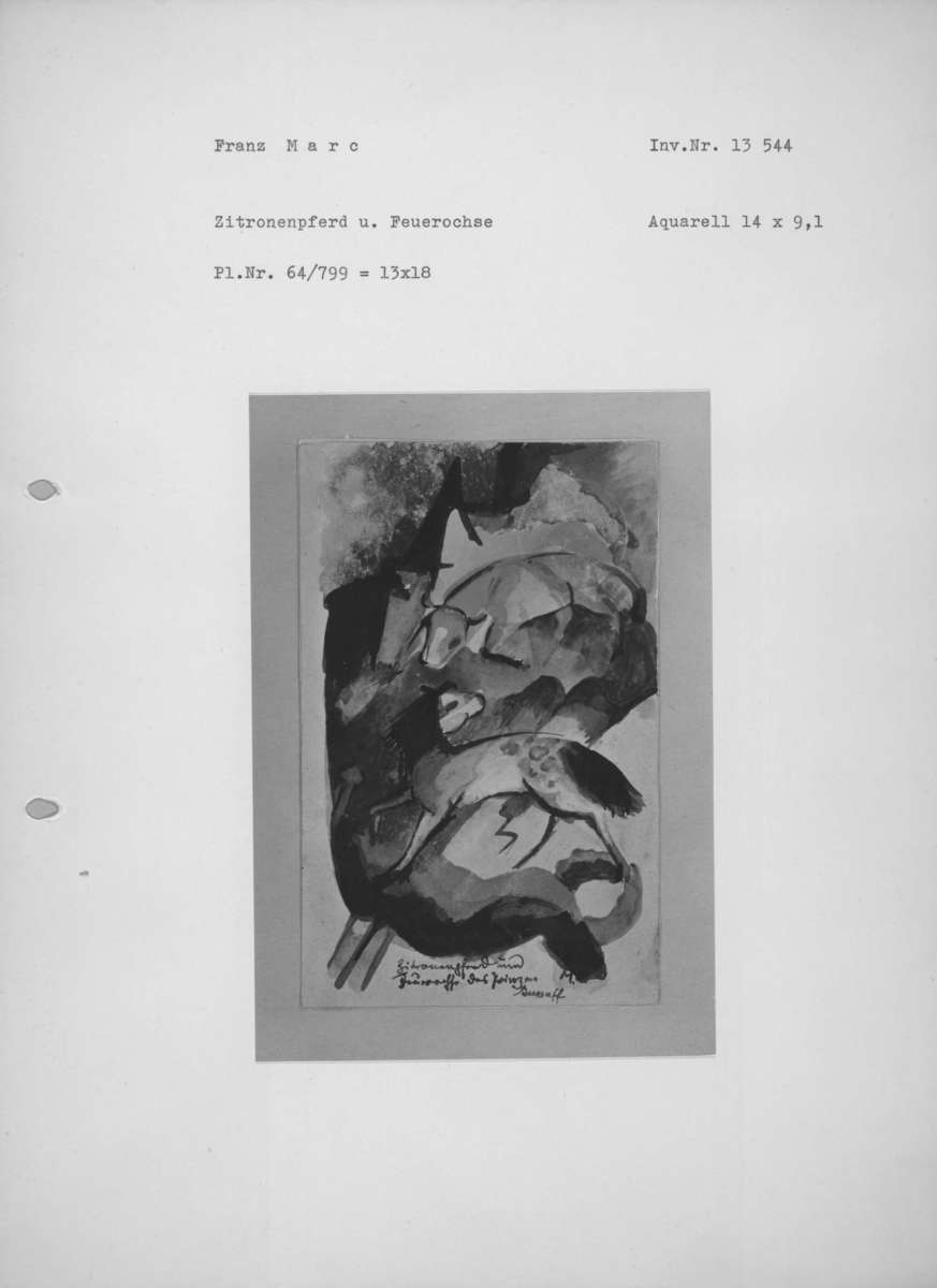 Des Prinzen Jussuf Zitronenpferd und Feuerochse