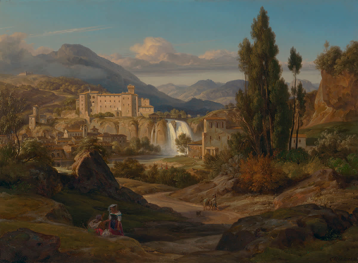 Wasserfälle des Liris bei Isola del Liri