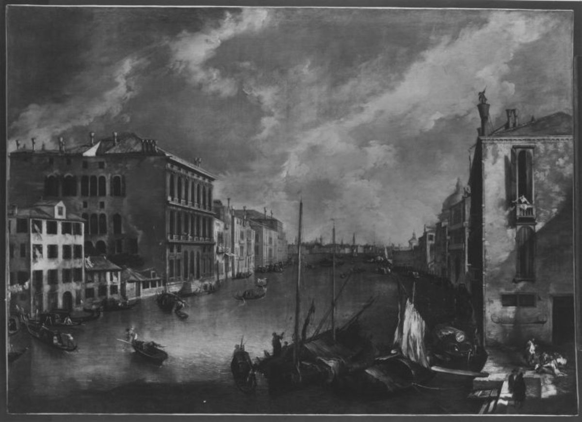 Sammlung Ansicht Des Canale Grande Von San Vio Venedig