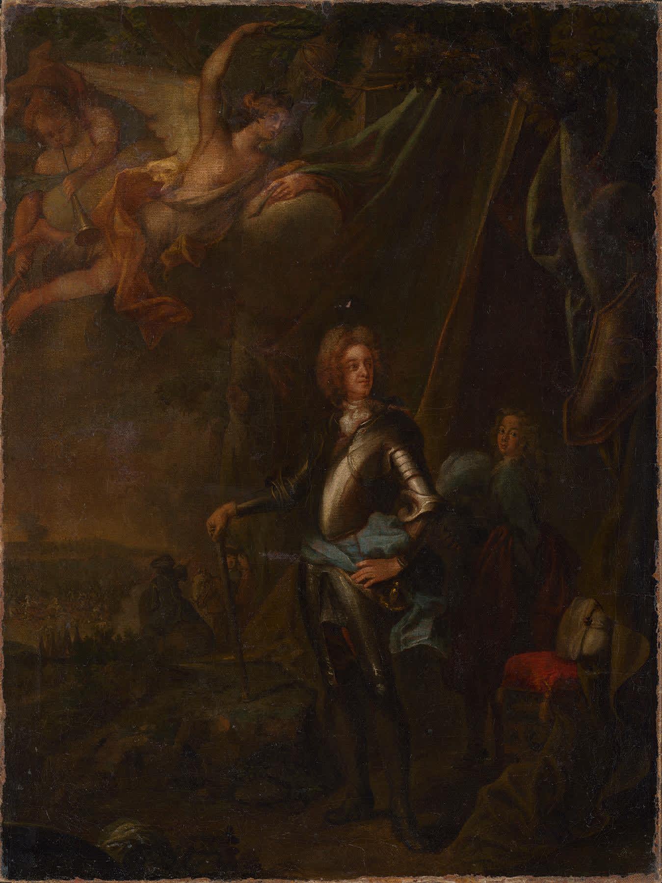 Max Emanuel in der Schlacht bei Harsan