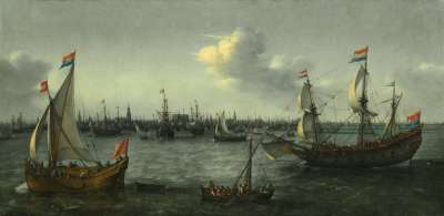 Der Seehafen von Amsterdam