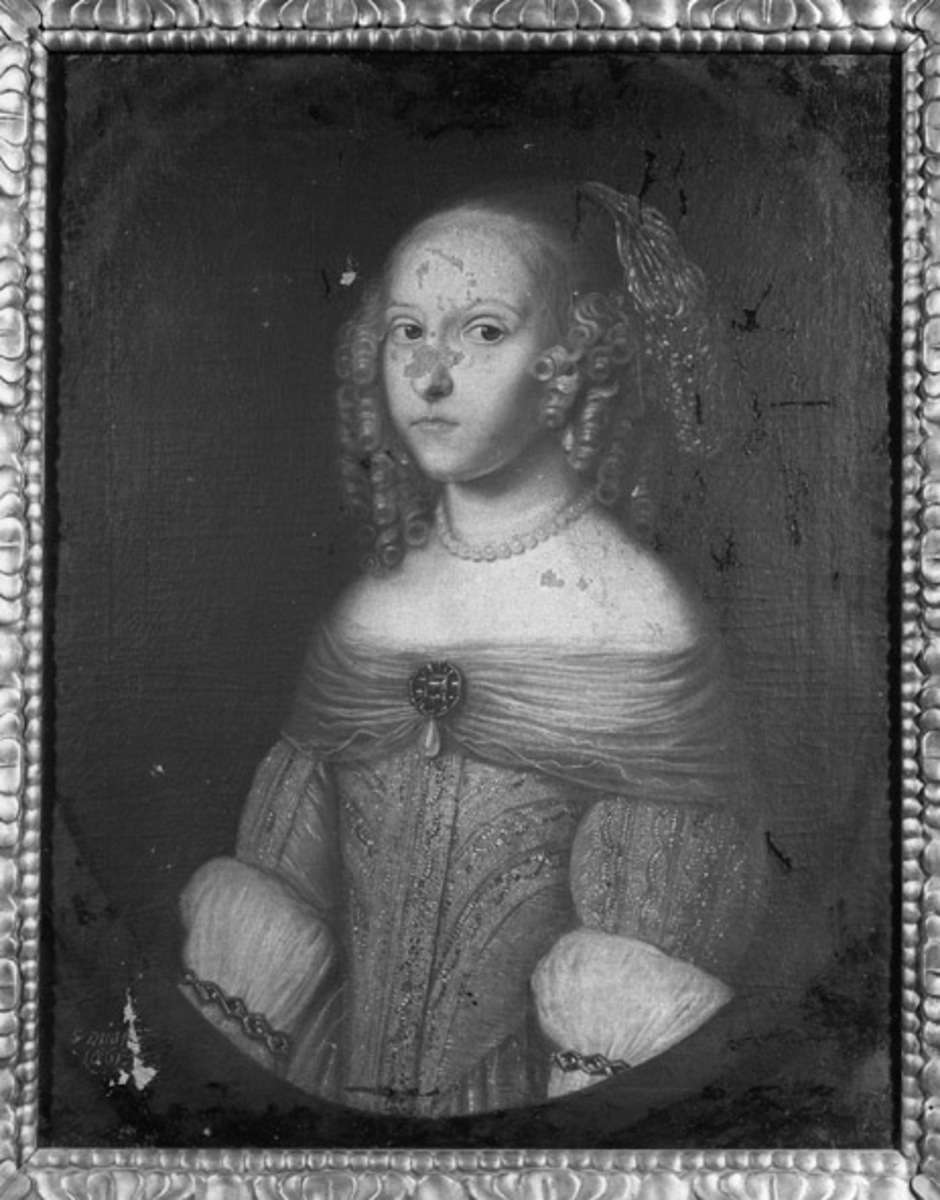 Bildnis der Sophie Eleonore von Hessen-Darmstadt, Tochter des Landgrafen Georg II., Landgräfin von Hessen-Homburg (1634-1663) (?)