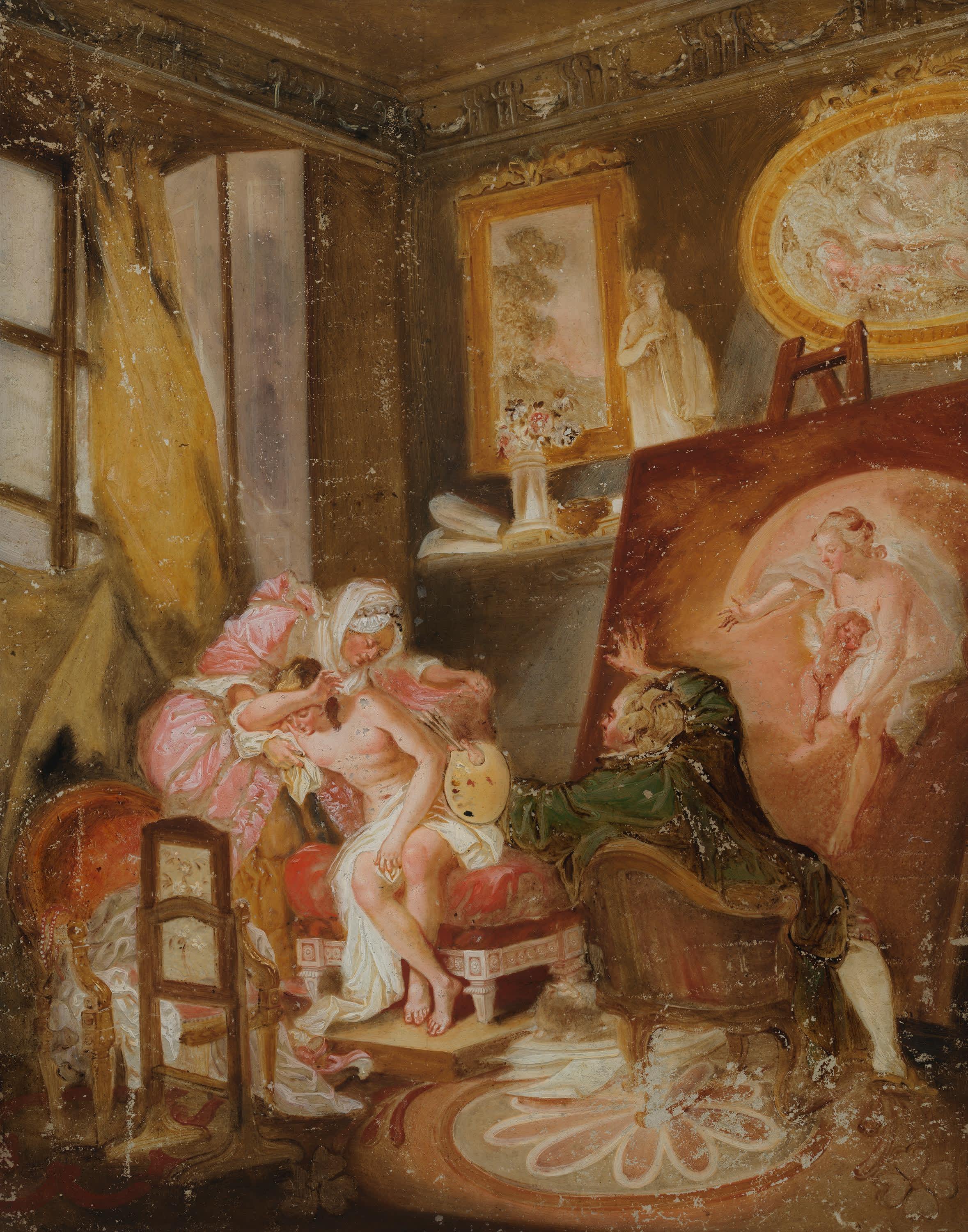 Das ehrbare Modell (nach Pierre Antoine Baudouin)