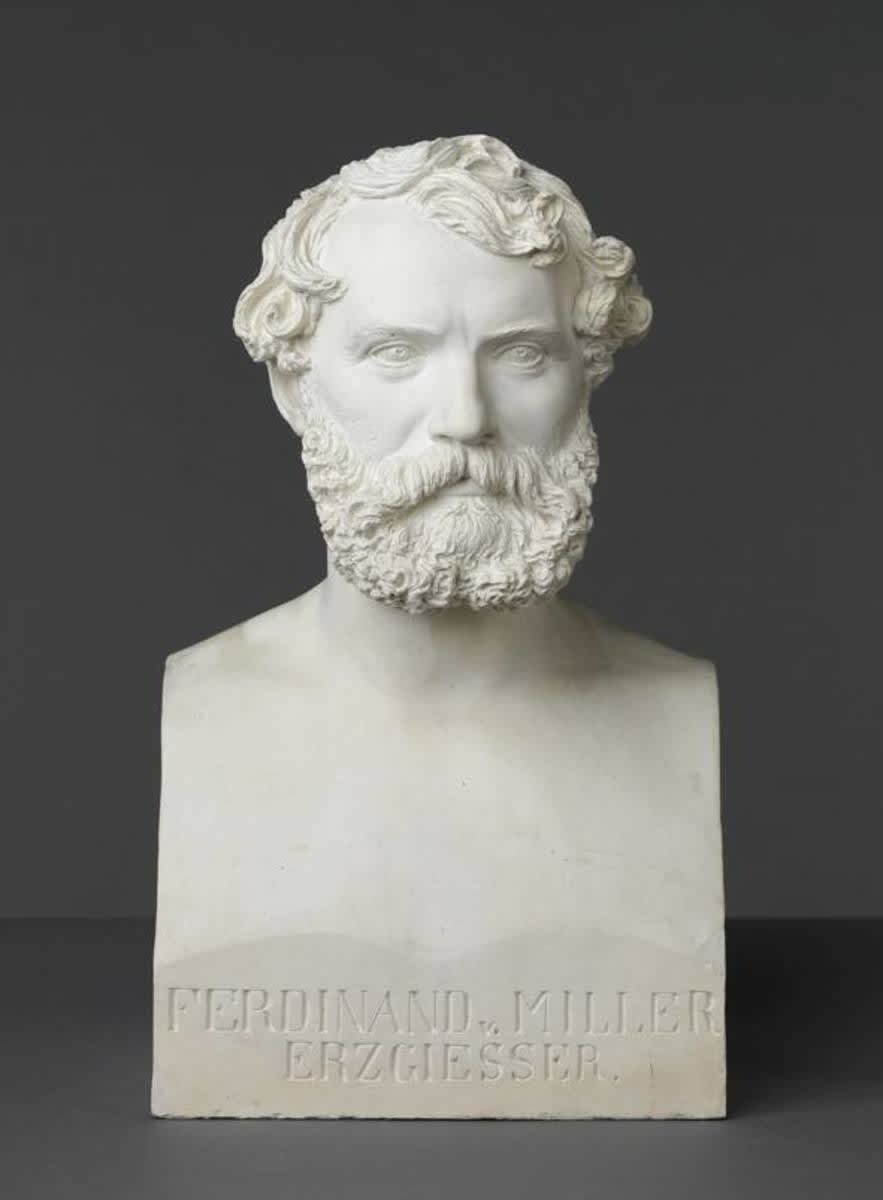 Der Bildhauer Ferdinand von Miller (1813 - 1887), Leiter der königlichen Erzgießerei