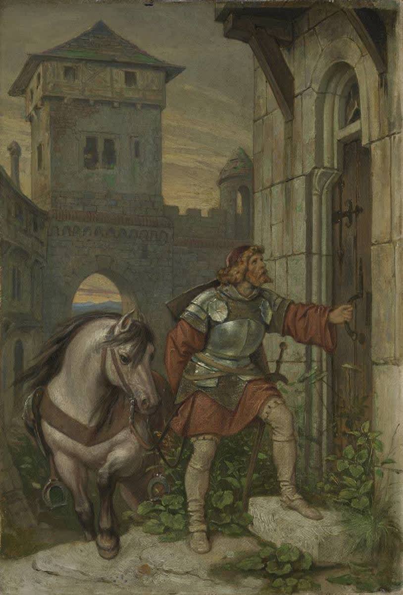 Heimkehrender Ritter