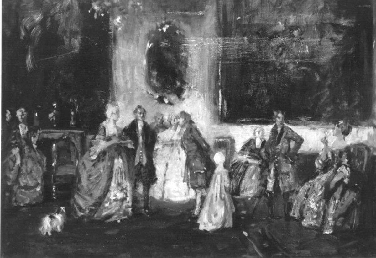 Zwanglose Unterhaltung