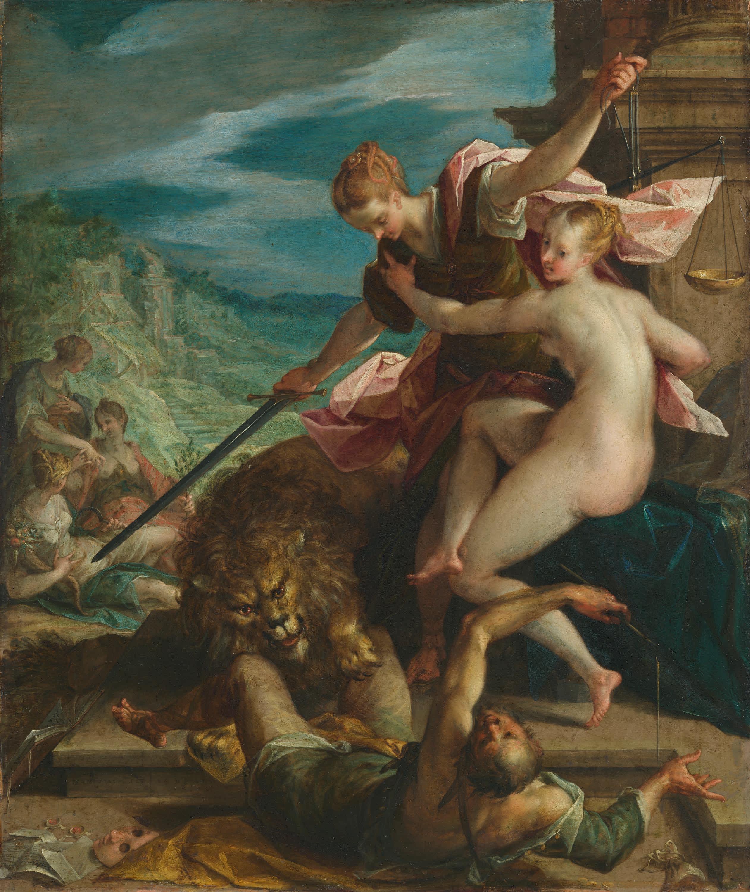 Allegorie des Sieges der Gerechtigkeit