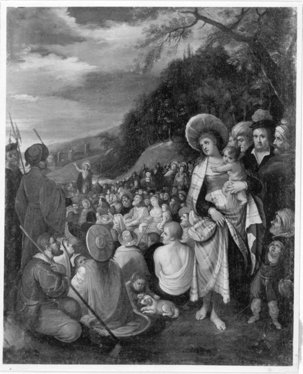 Johannes predigt in der Wüste