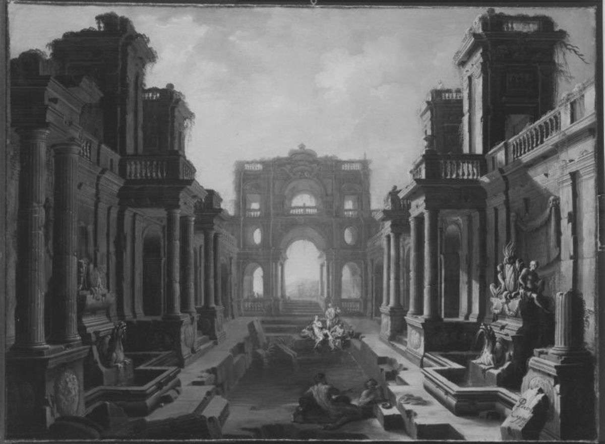 Ruinen römischer Thermen