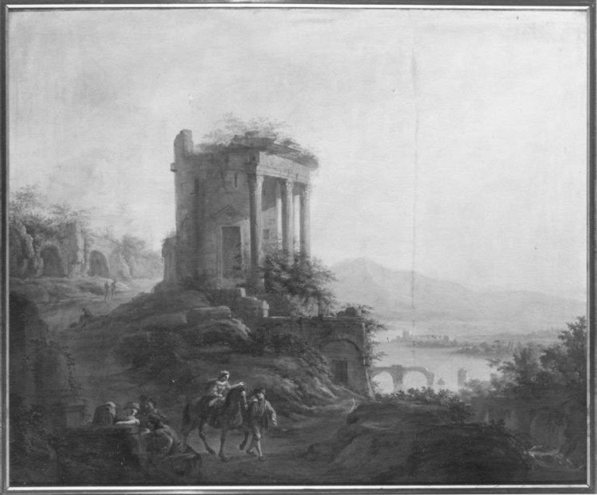 Ruine eines Rundtempels