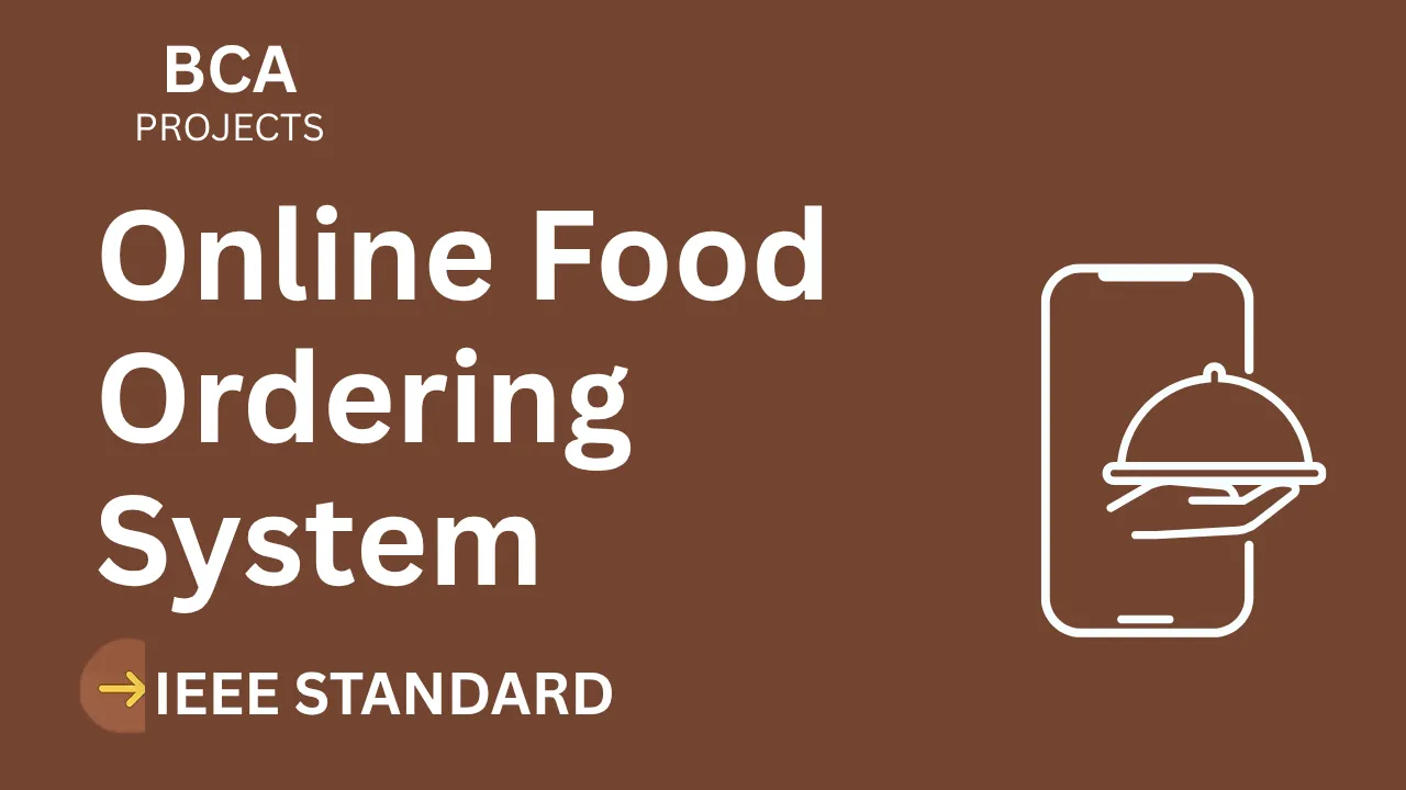 Ace Your BCA Final Year: Online Food Ordering Project Report & Code thumbnail