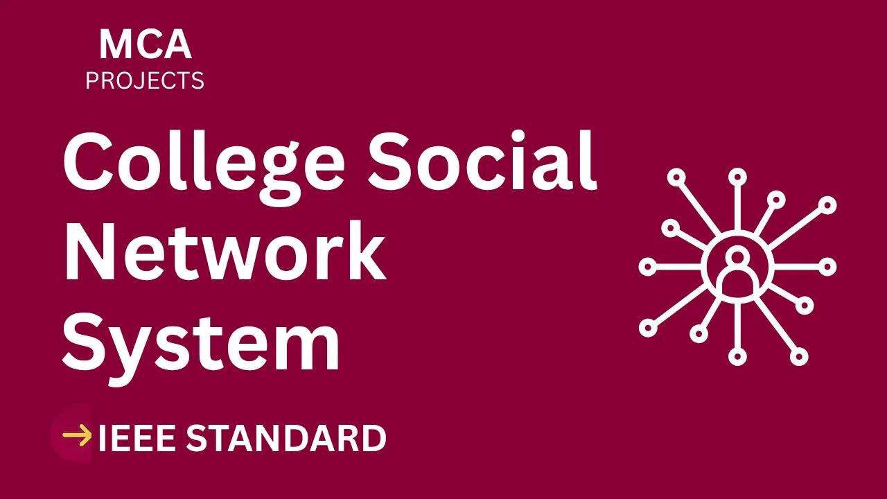 College Social Network MCA Project Report (IEEE) – Instant Download thumbnail