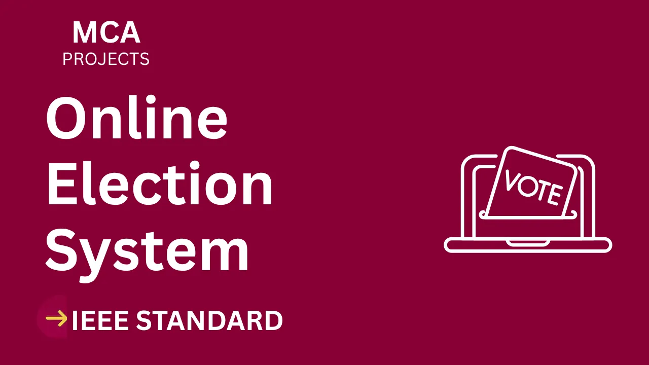 Online Election System – MCA Project Report with IEEE Standard Format thumbnail