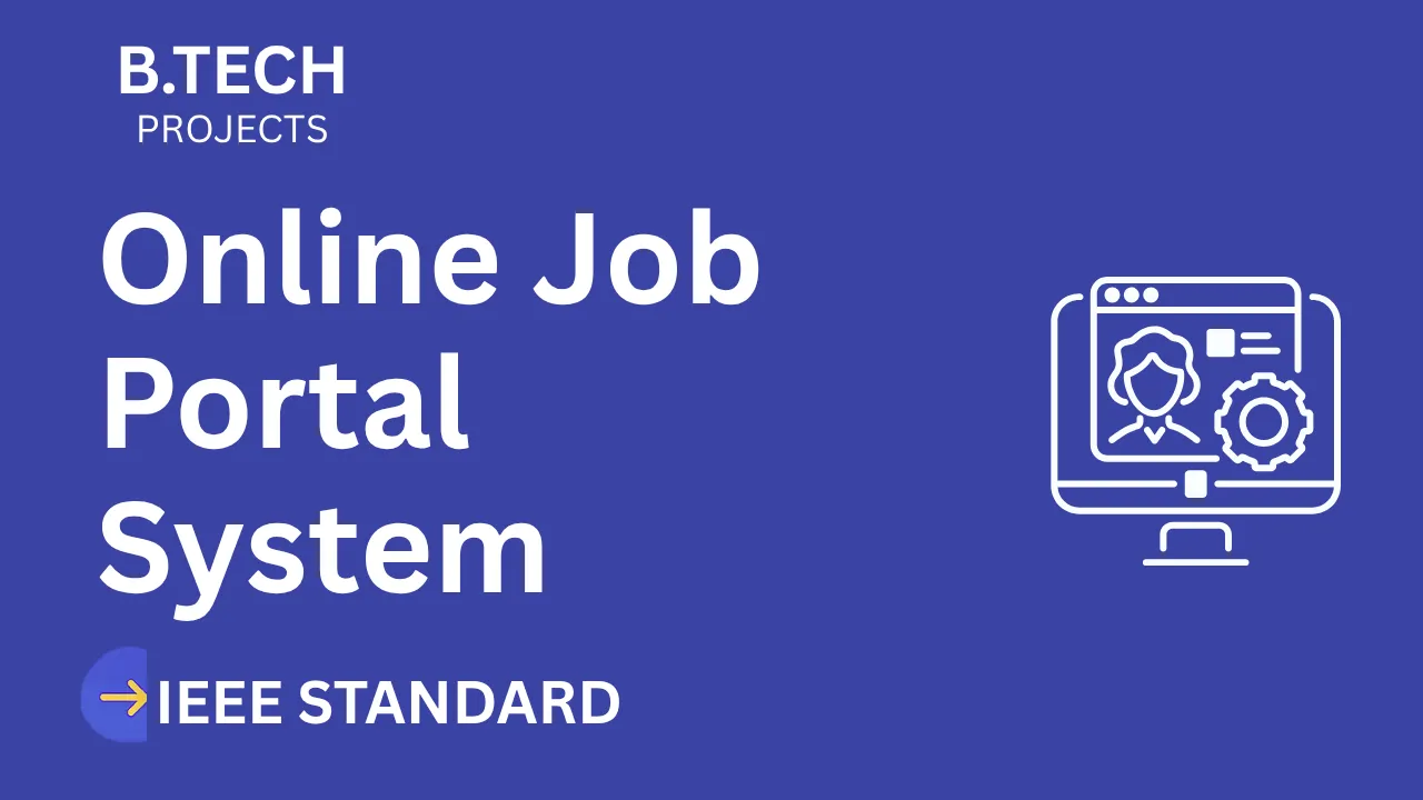 Download Online Job Portal B.Tech Project Report (IEEE Format) thumbnail