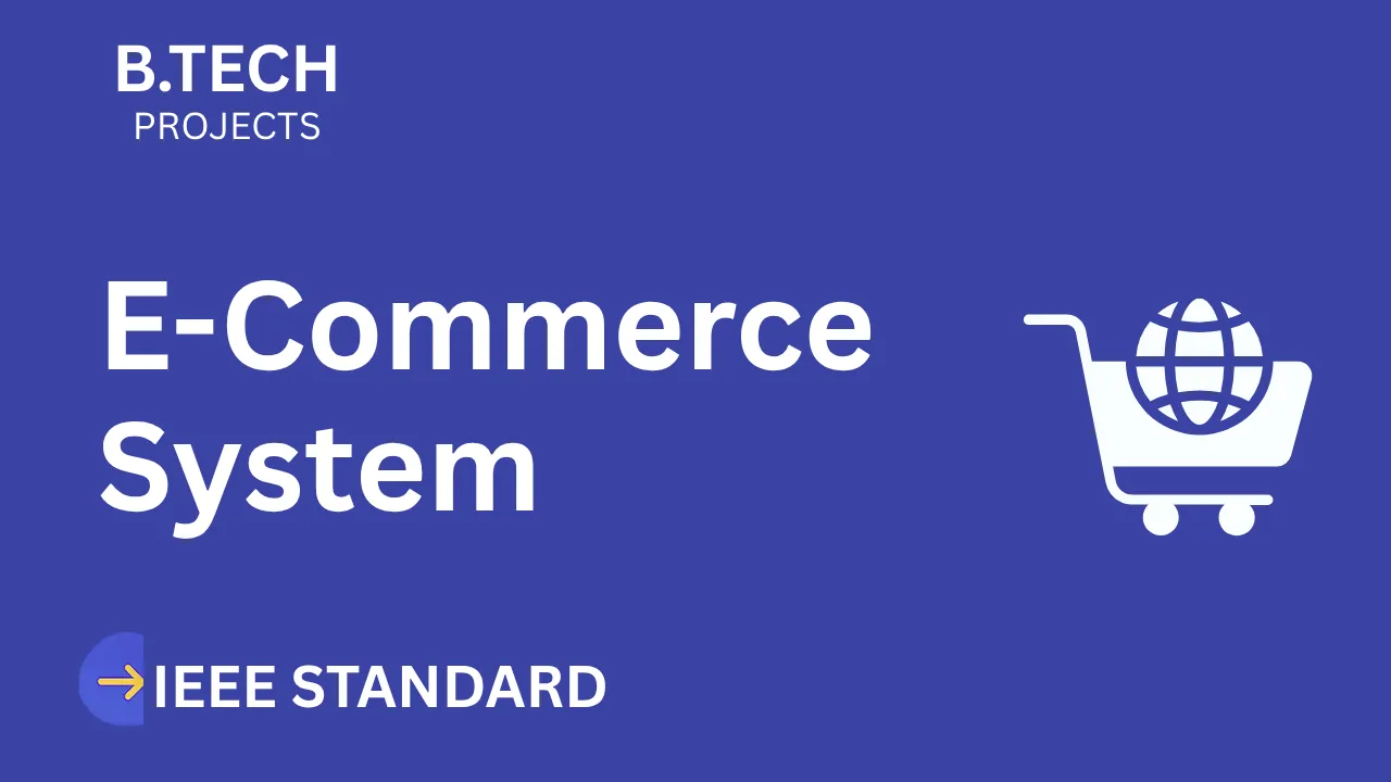 E-Commerce B.Tech Project Report IEEE Format – Source Code & Docs thumbnail