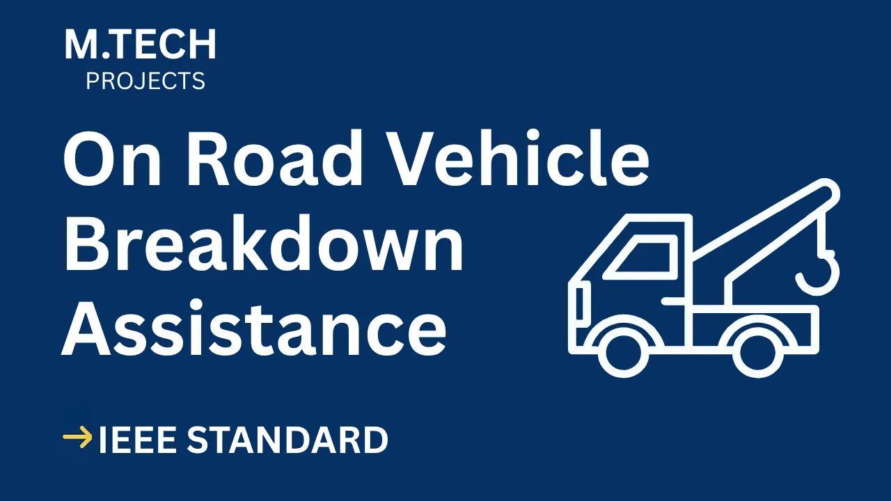 Ace Your Final Year: On Road Vehicle Breakdown Assistance Finder Project thumbnail