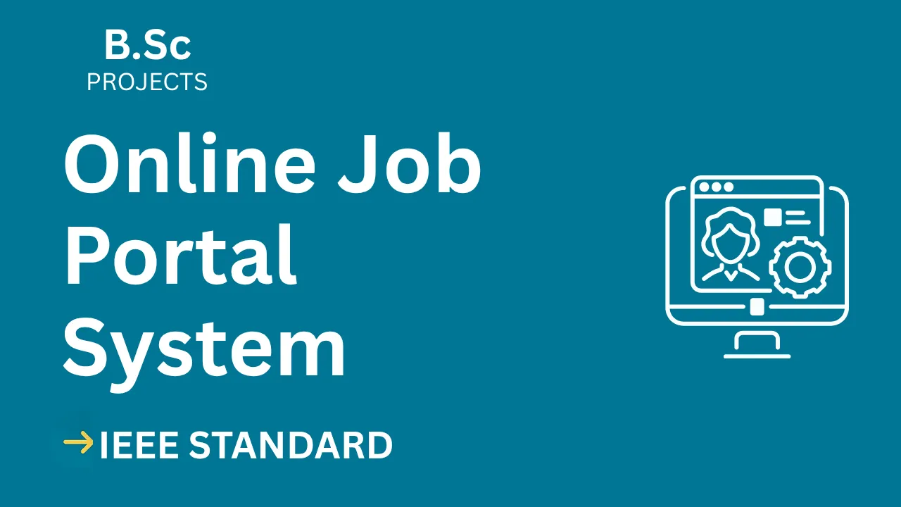 Online Job Portal – B.Sc Project Report with IEEE Standard Format thumbnail