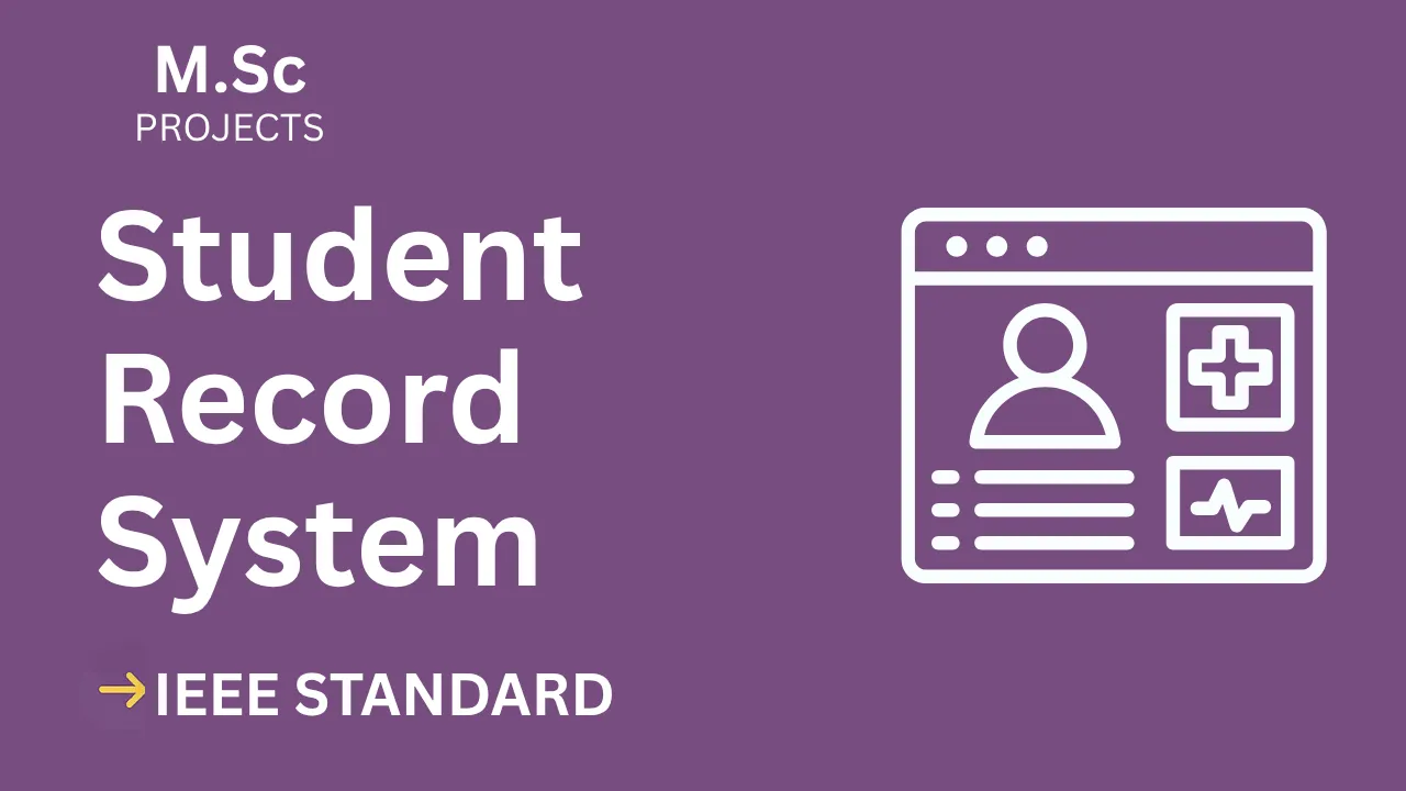 Water Management System – M.Sc Project Report with IEEE Standard Format — cover image