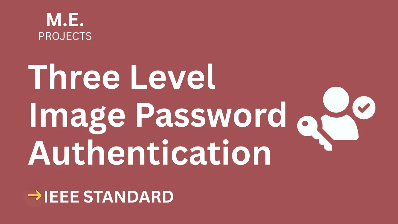 Three Level Image Password Authentication – ME Project Report with IEEE Standard Format thumbnail