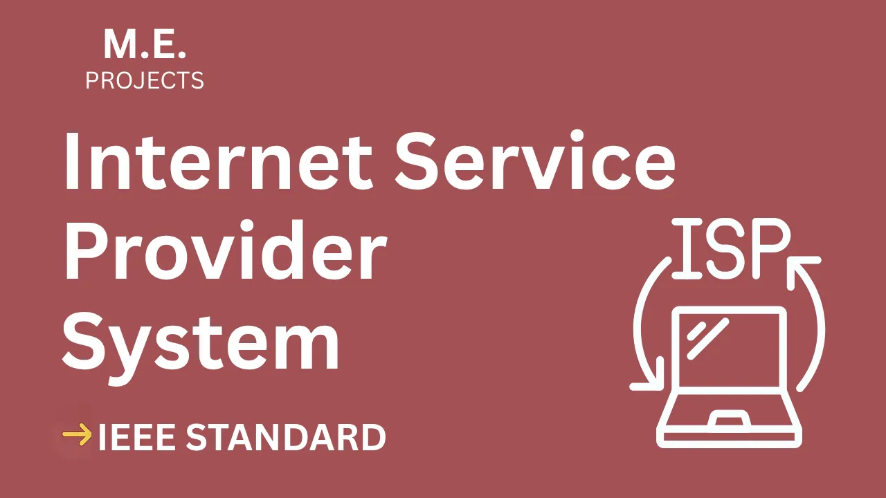 Ace Your Final Year: ISP ME Project Report IEEE Format + Source Code thumbnail