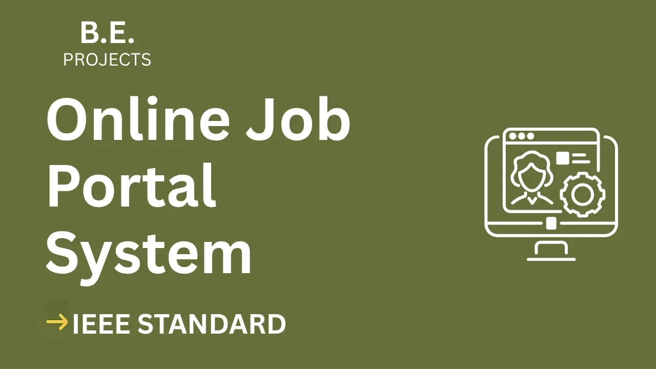 Ace Your BE Final Year with Ready Online Job Portal Project Report thumbnail