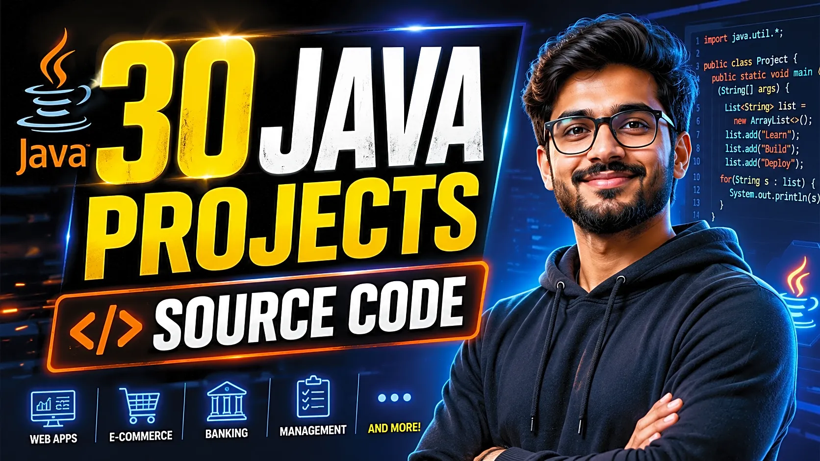 30 Java Projects with Source Code for Final Year Students [2026] — cover image
