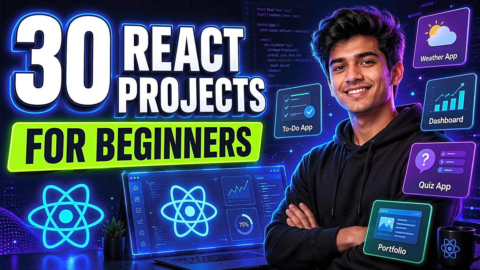 25 AI Projects for Beginners with Source Code Ideas thumbnail