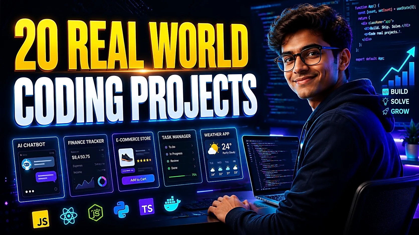 20 Real World Coding Projects for Final Year Students thumbnail