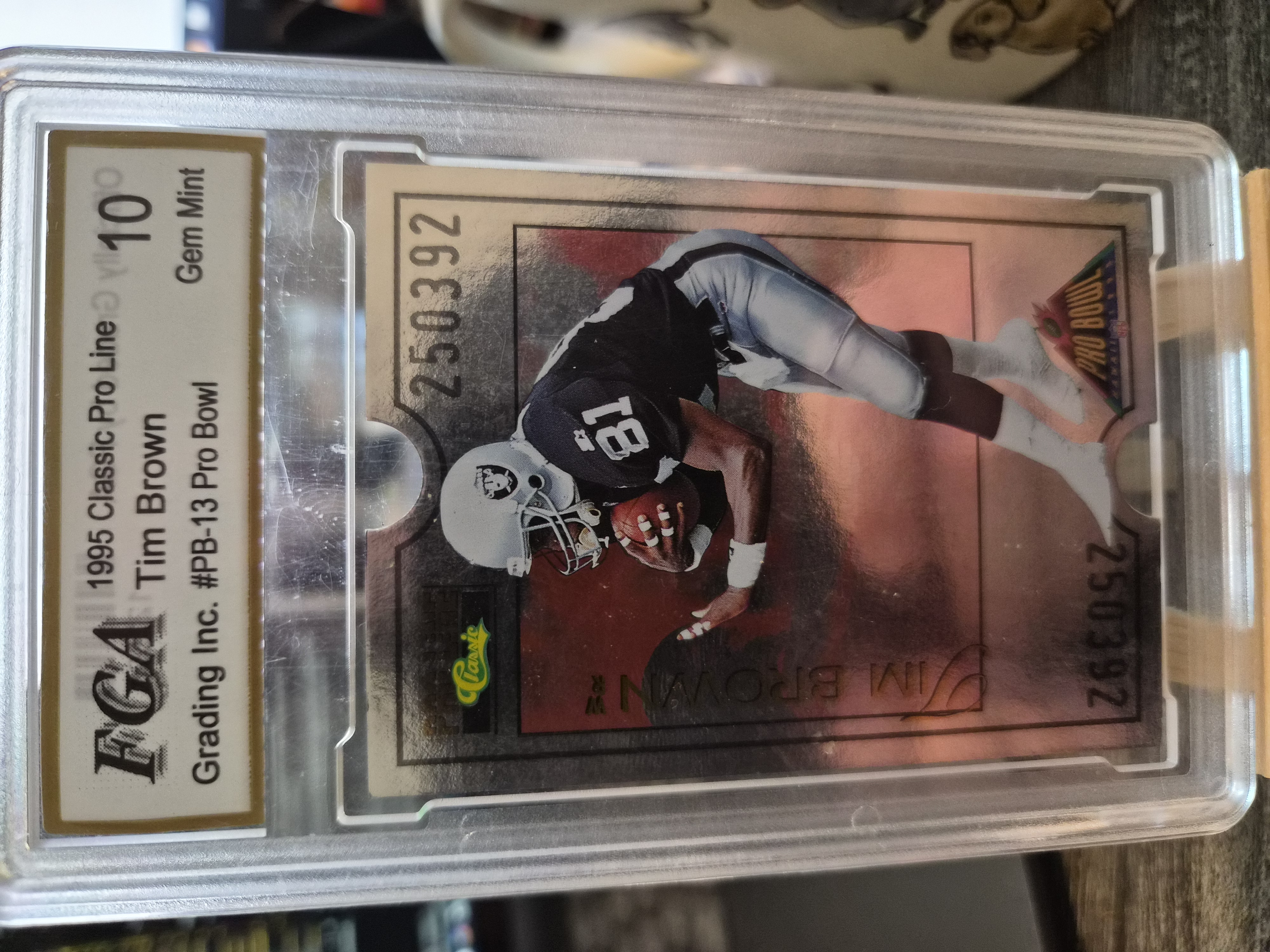 1995 Tim Brown Gem Mint 10