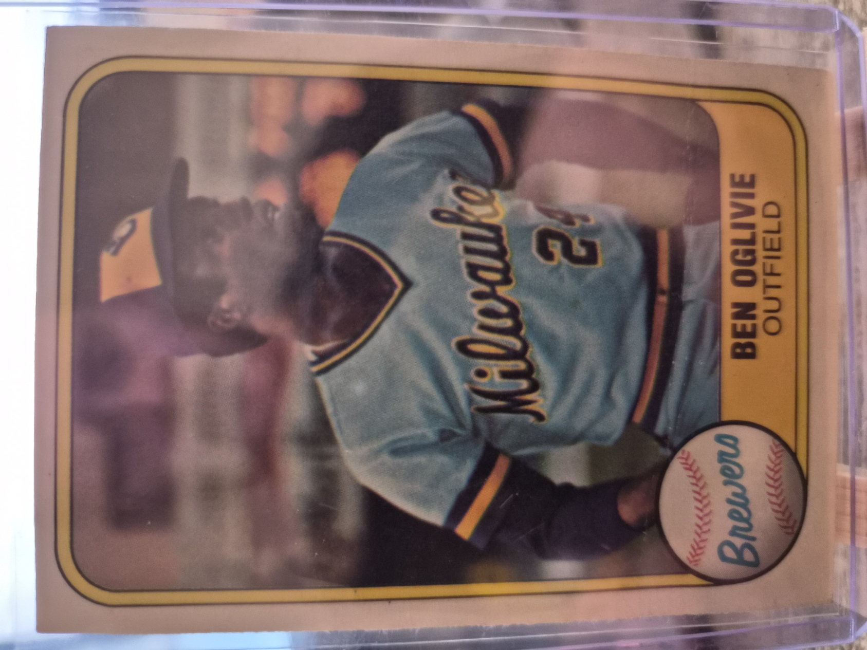 1979 Topps Ben Oglivie, card #519