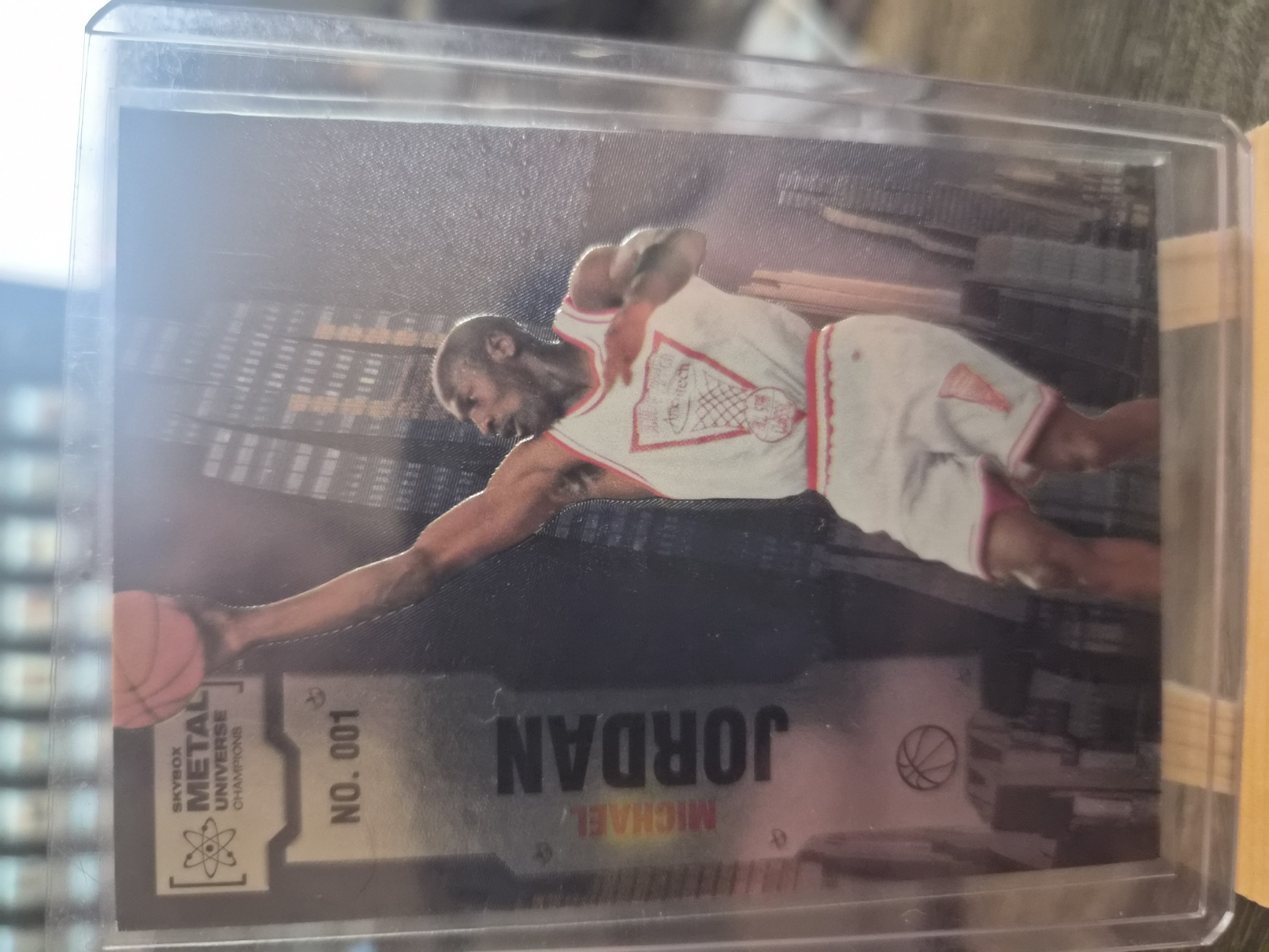 2021 Upper Deck Skybox Metal Universe Champions Michael Jordan (#1)
