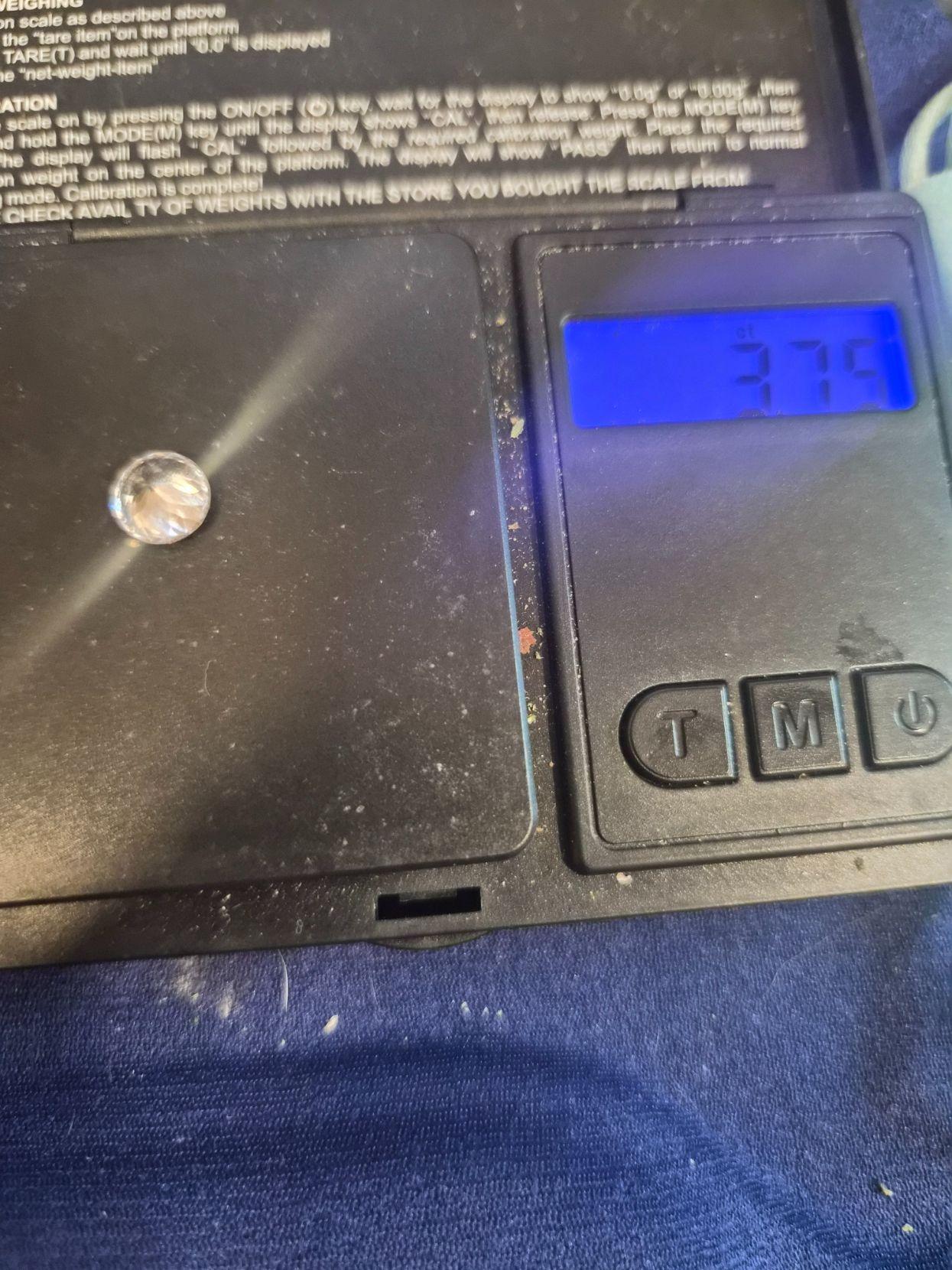 3.7 Ct Portugal Cut Cubic Zirconia