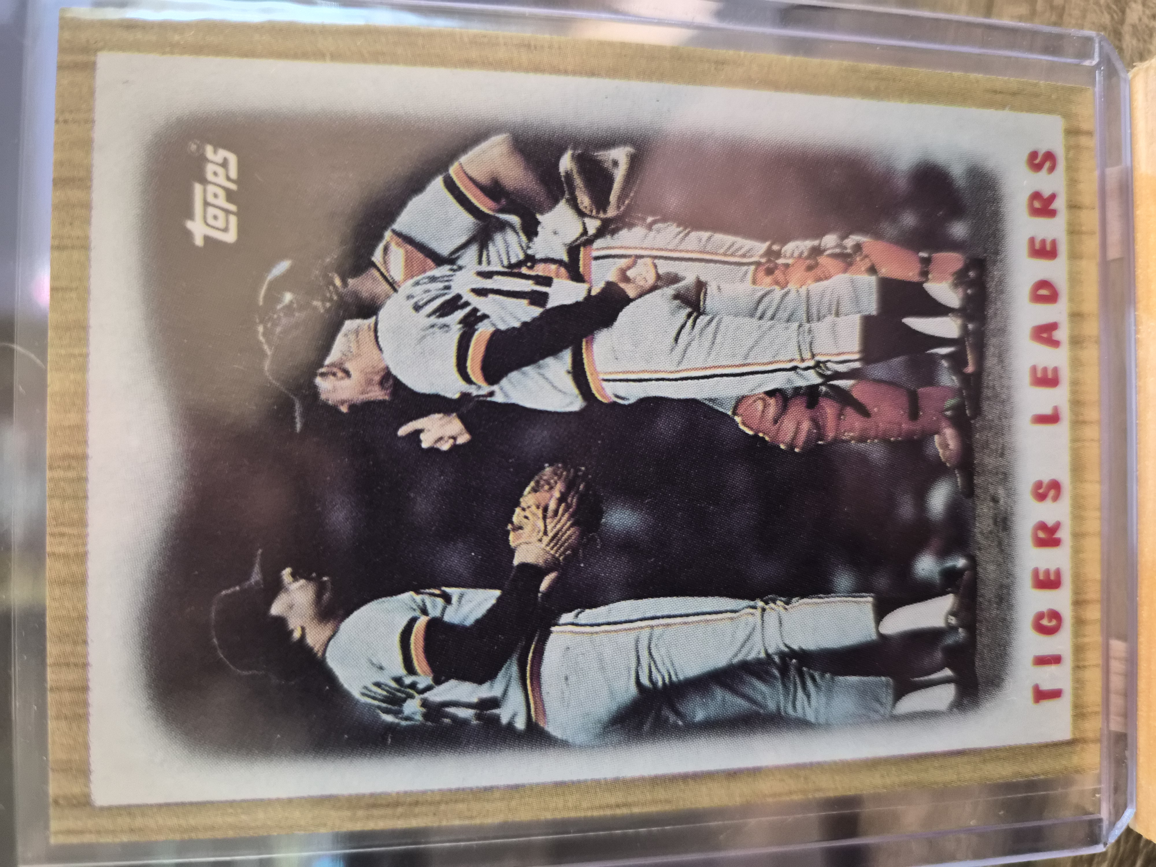 1987 Topps #631 Detroit Tigers Team Leaders,