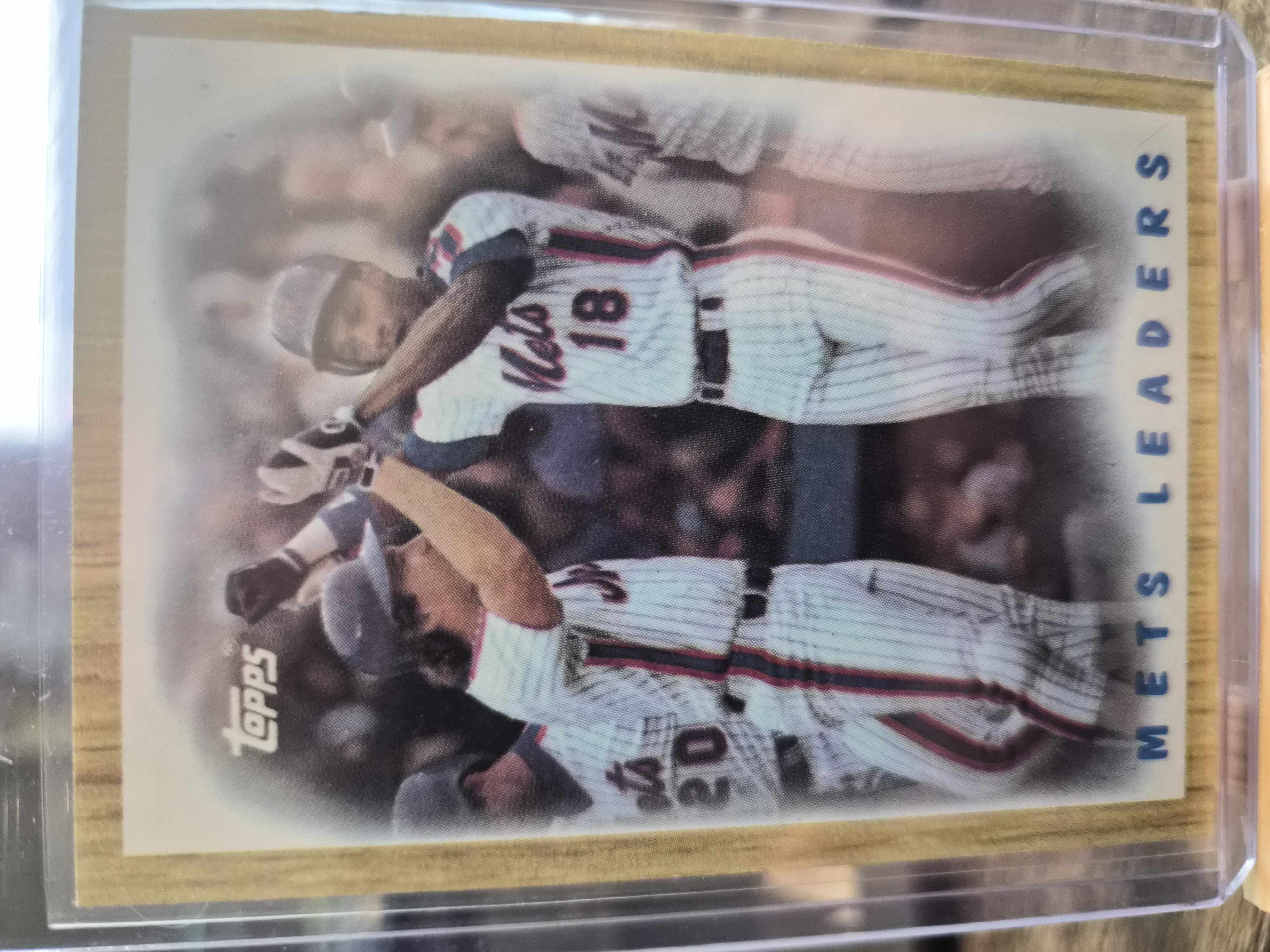 1987 Topps #331 New York Mets Team Leaders
