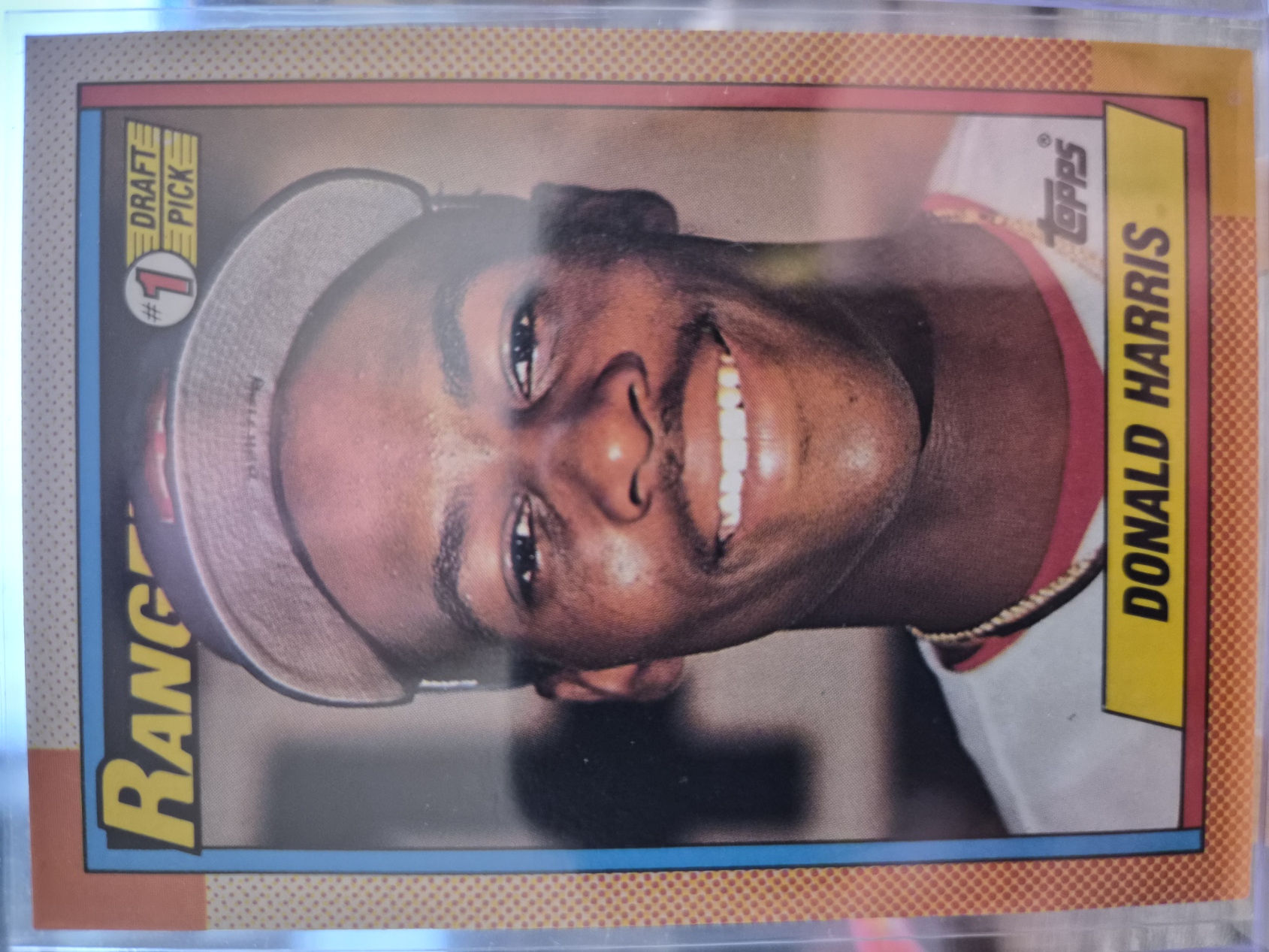1990 Topps Donald Harris, card #314