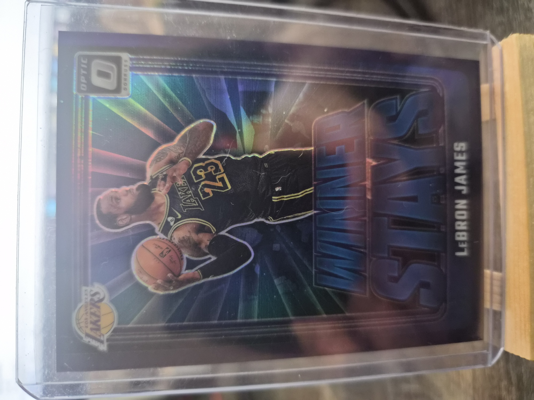 LeBron James #1 Purple Prizm