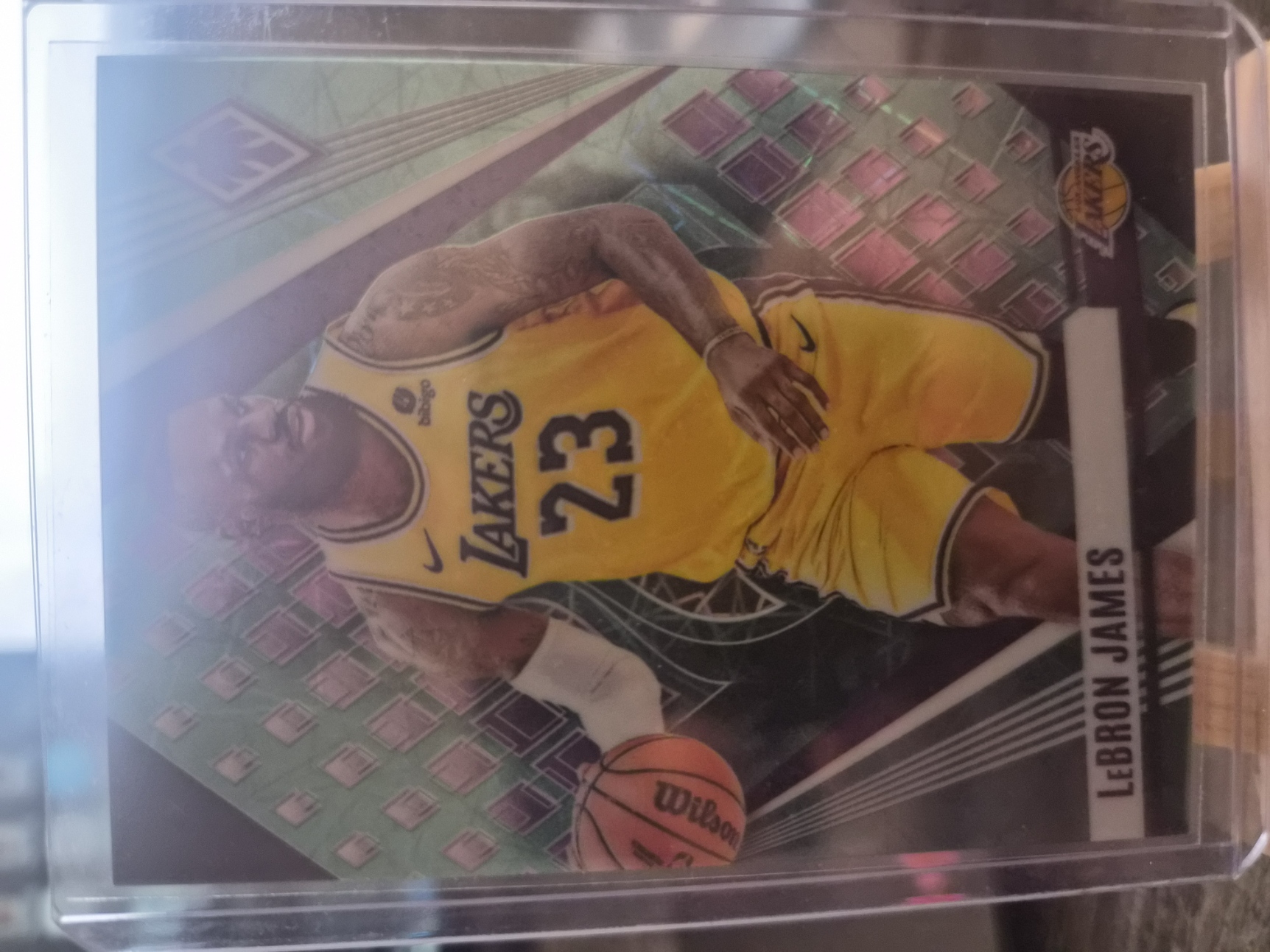 LeBron James #211 Teal Lazer parallel