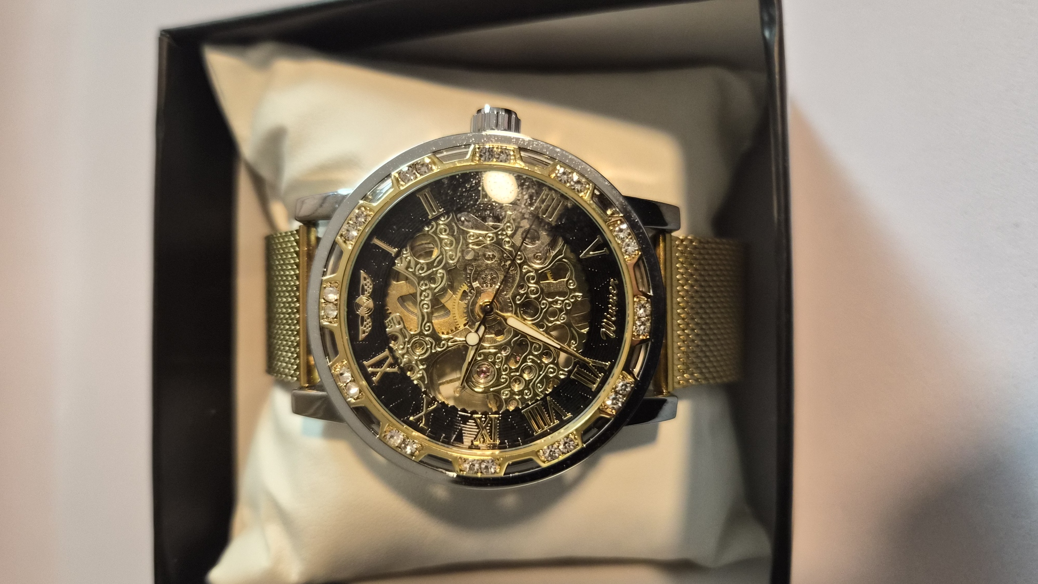 Winner Skeleton Mechanical Watch