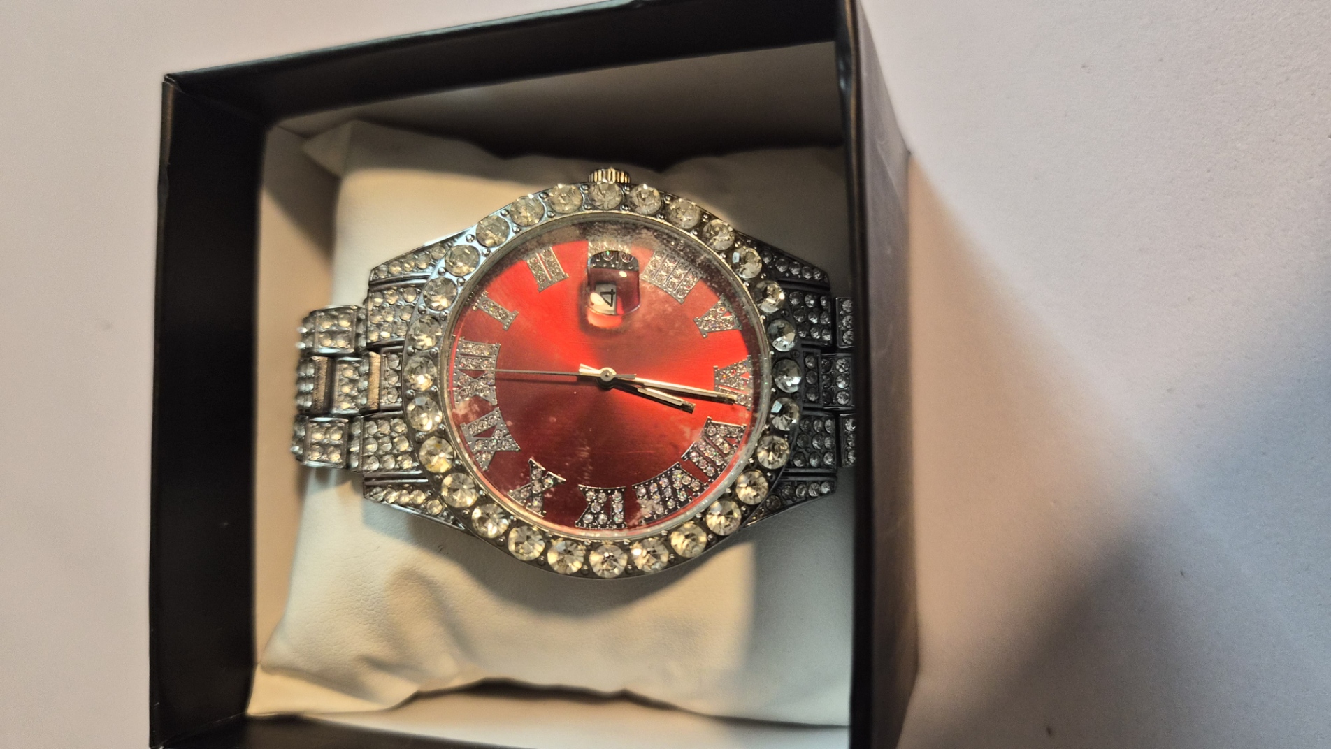 Luxury hip-hop Fully Iced Out Watch
