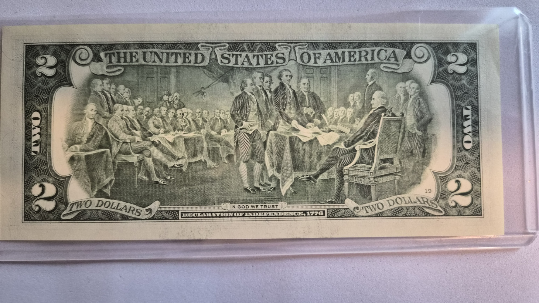 Series 2017A $2 bill