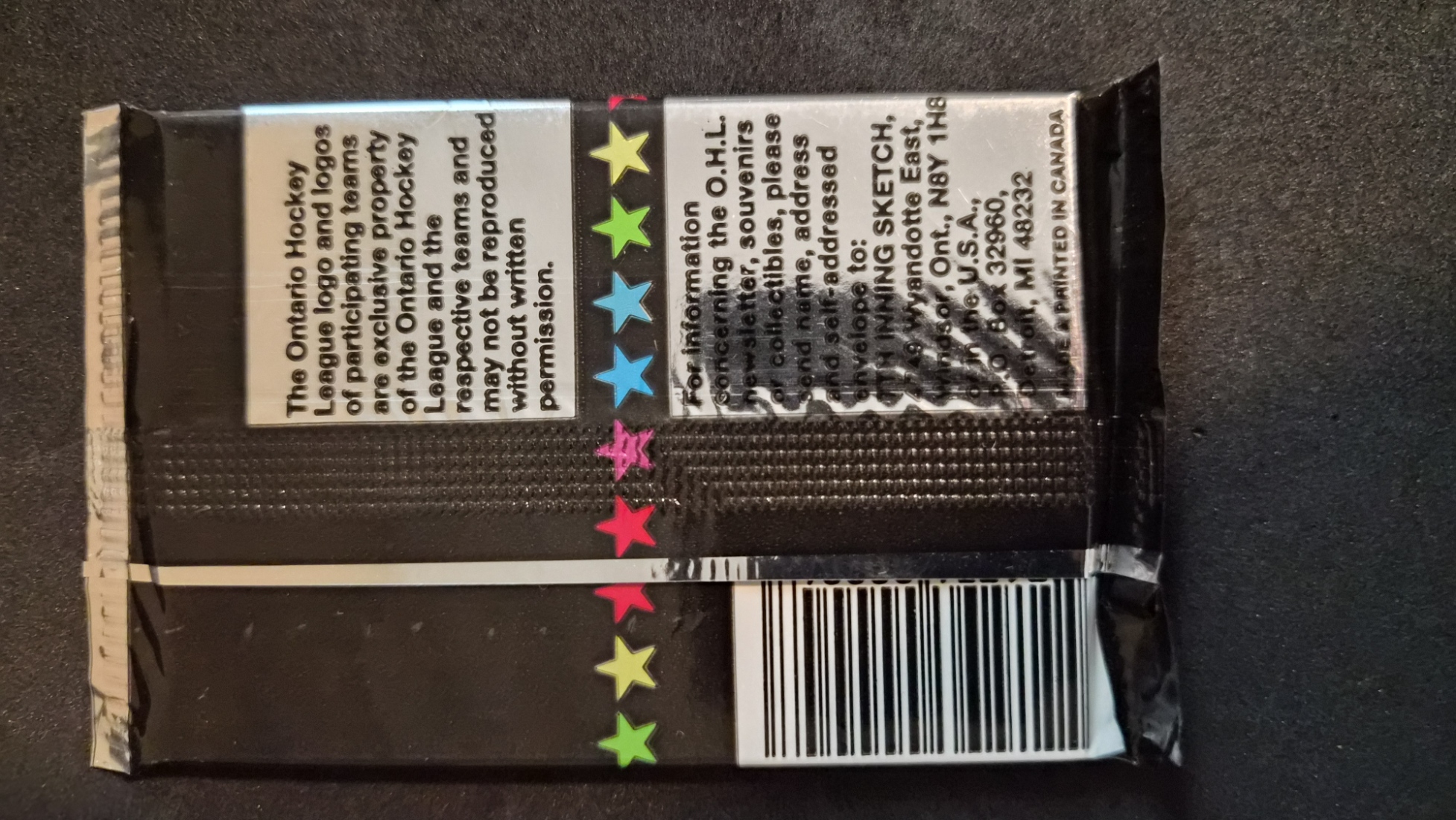 1990-91 7th Inning Sketch OHL (Ontario Hockey League)