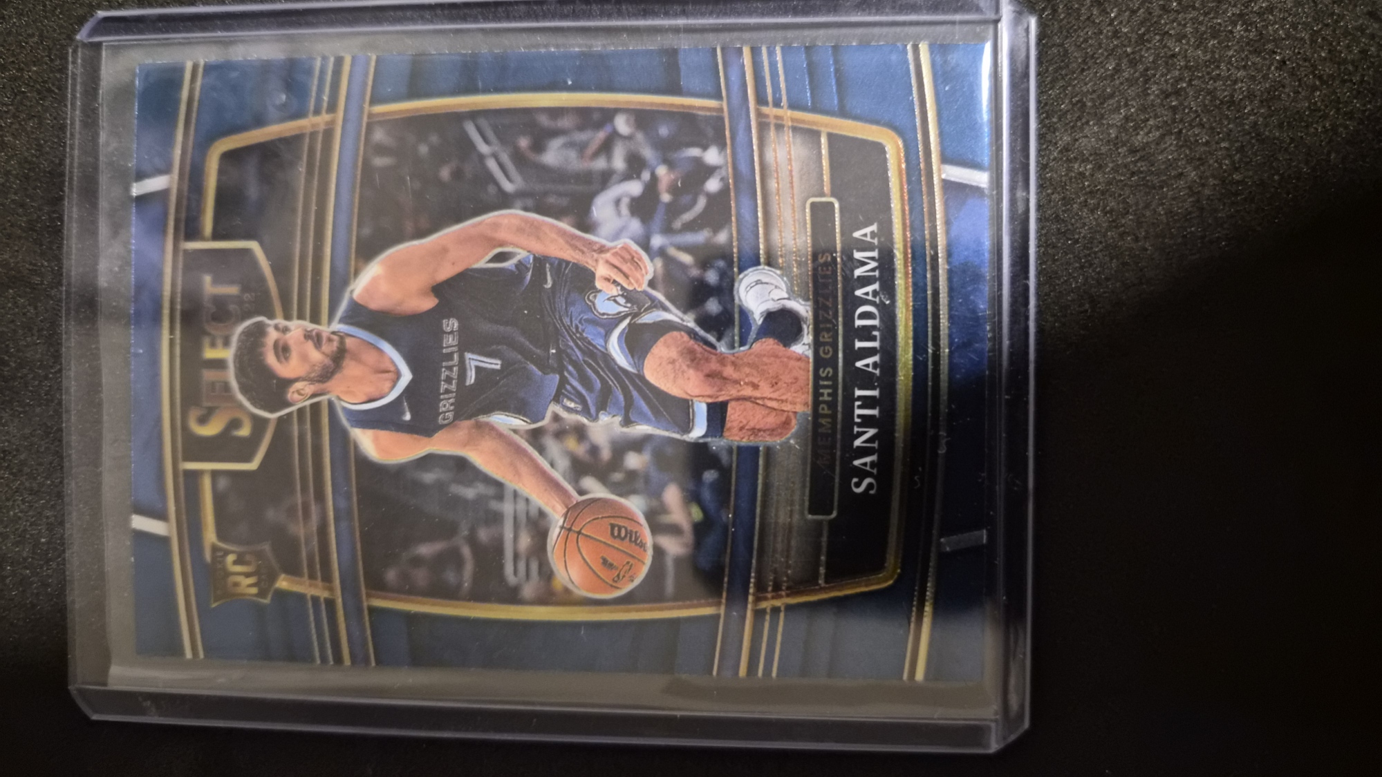 2021-22 Panini Select Santi Aldama Rookie Card