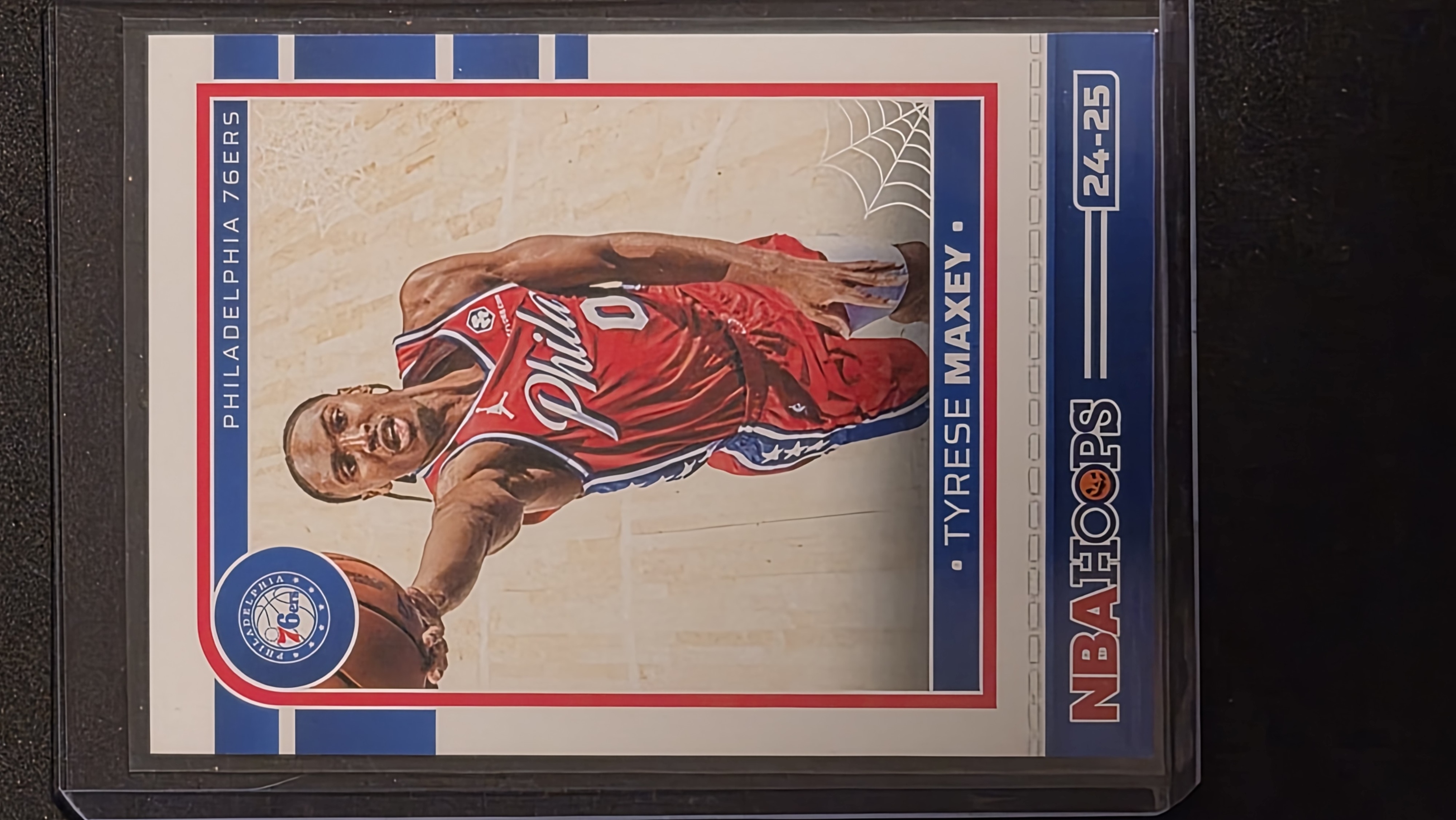 2024-25 Panini NBA Hoops Haunted Hoops Tyrese Maxey