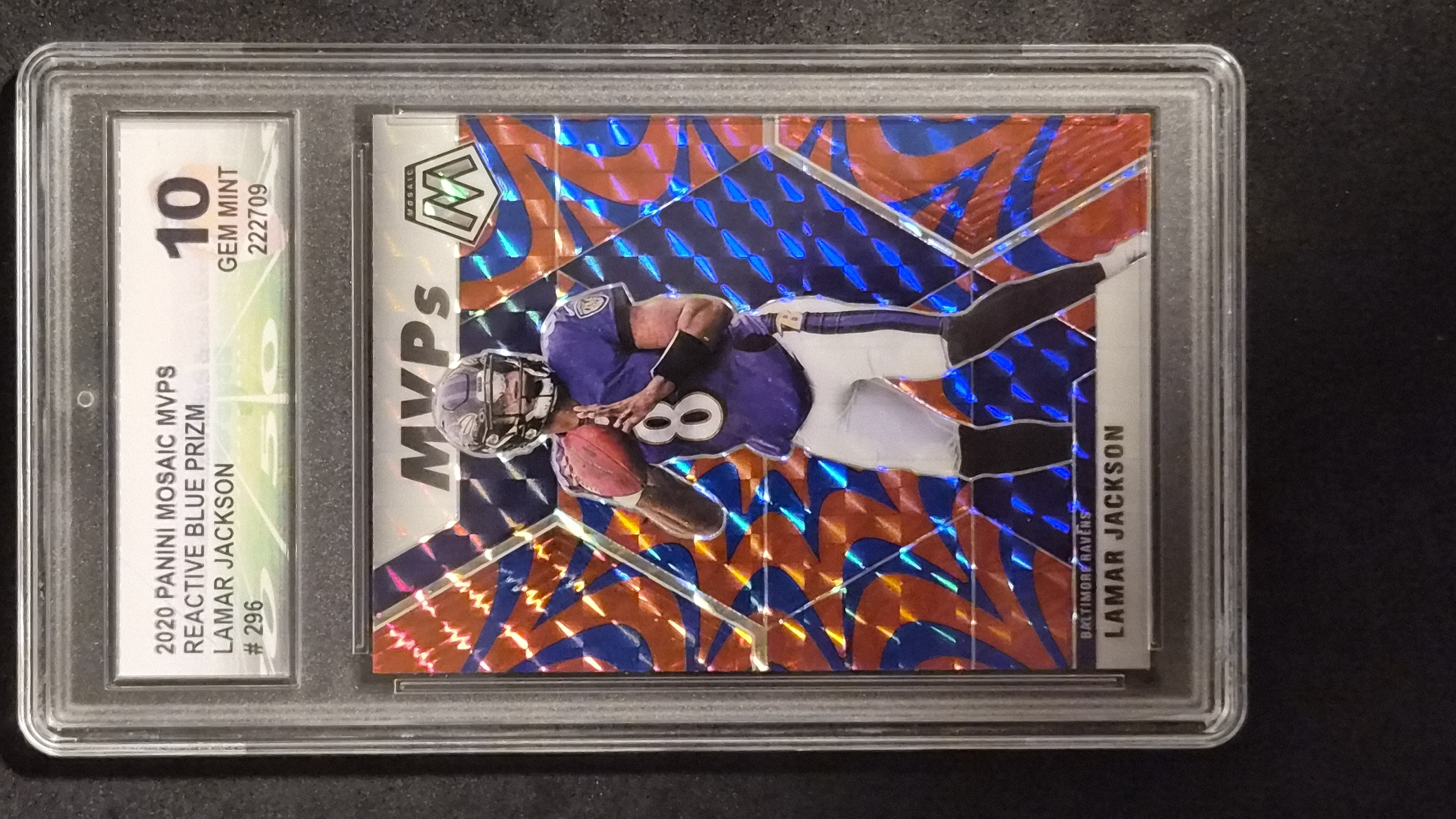 2020 Panini Mosaic Lamar Jackson