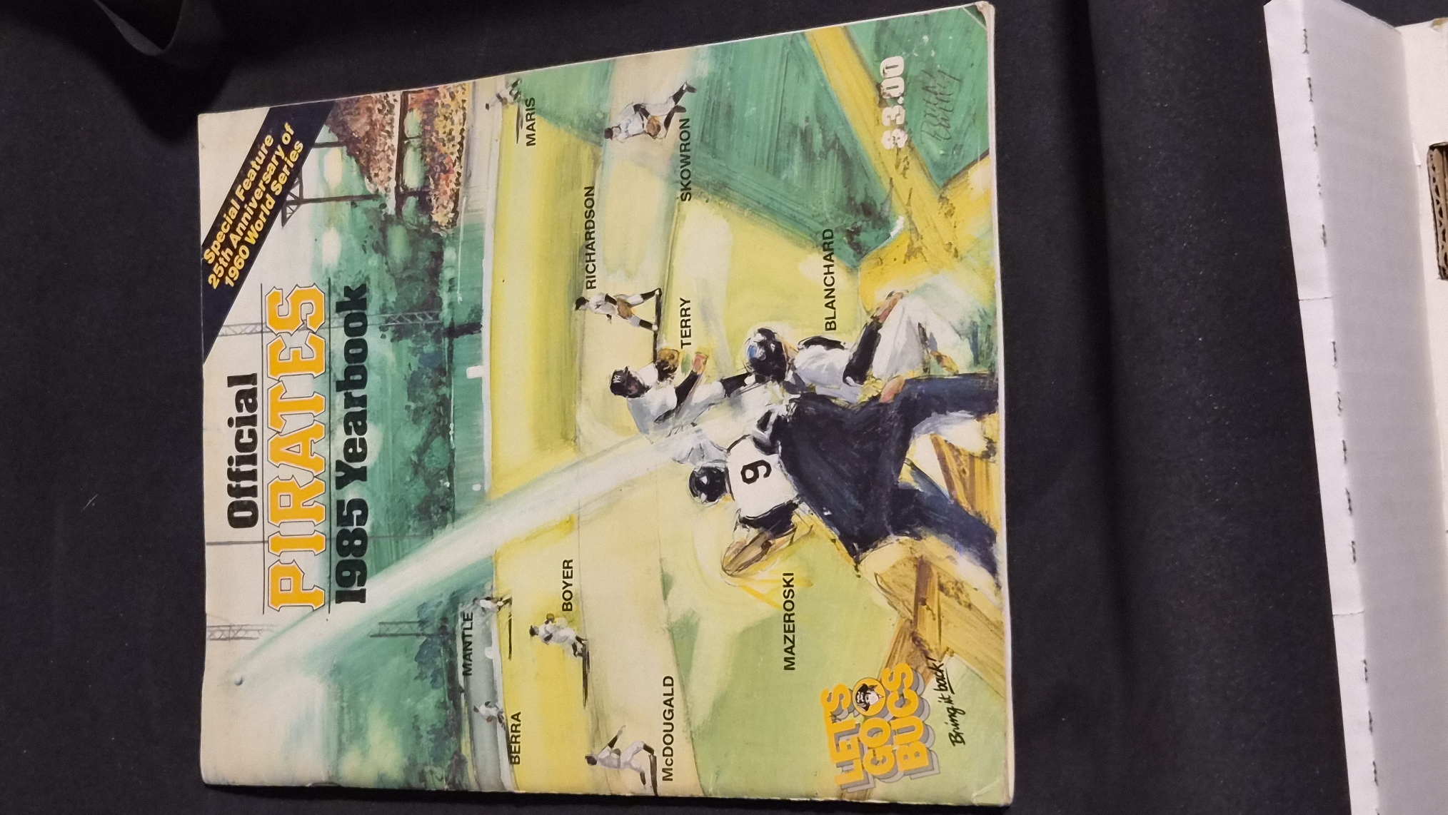 Official Pittsburgh Pirates 1985 Yearbook