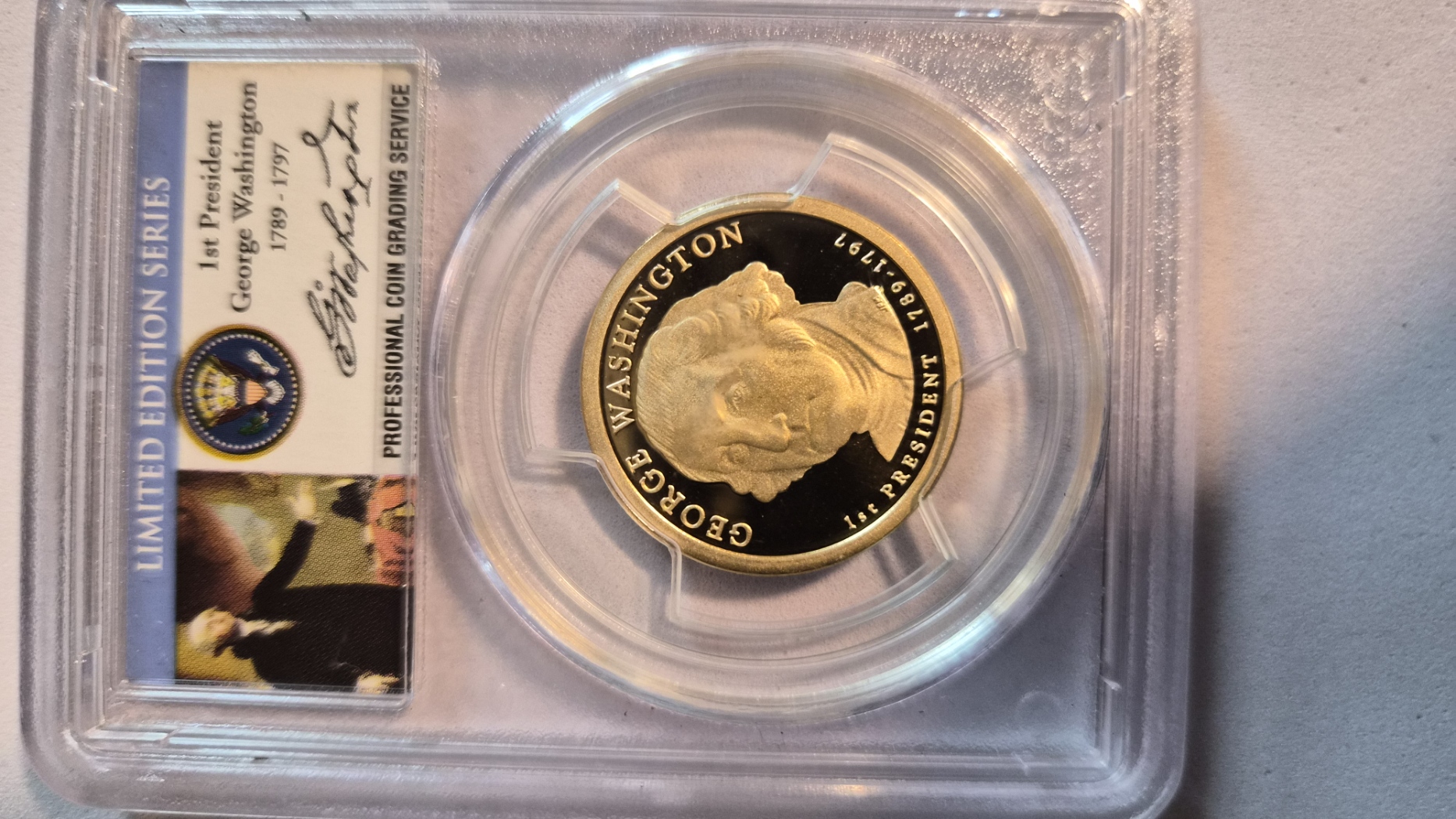 2007-S $1 George Washington, DCAM PR69DCAM